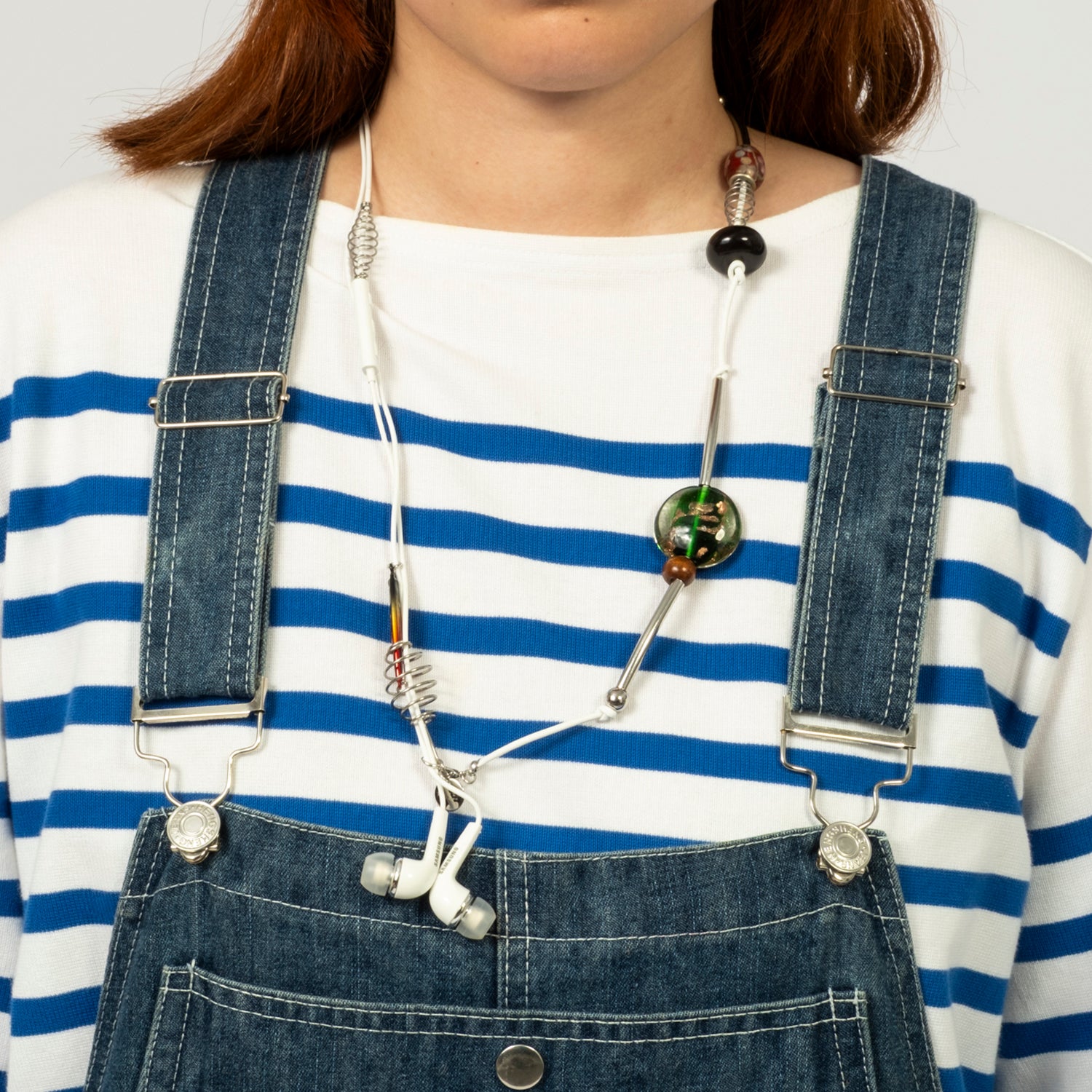 [52HZ LAB] SAMSUNG EARPHONE NECKLACE FISH