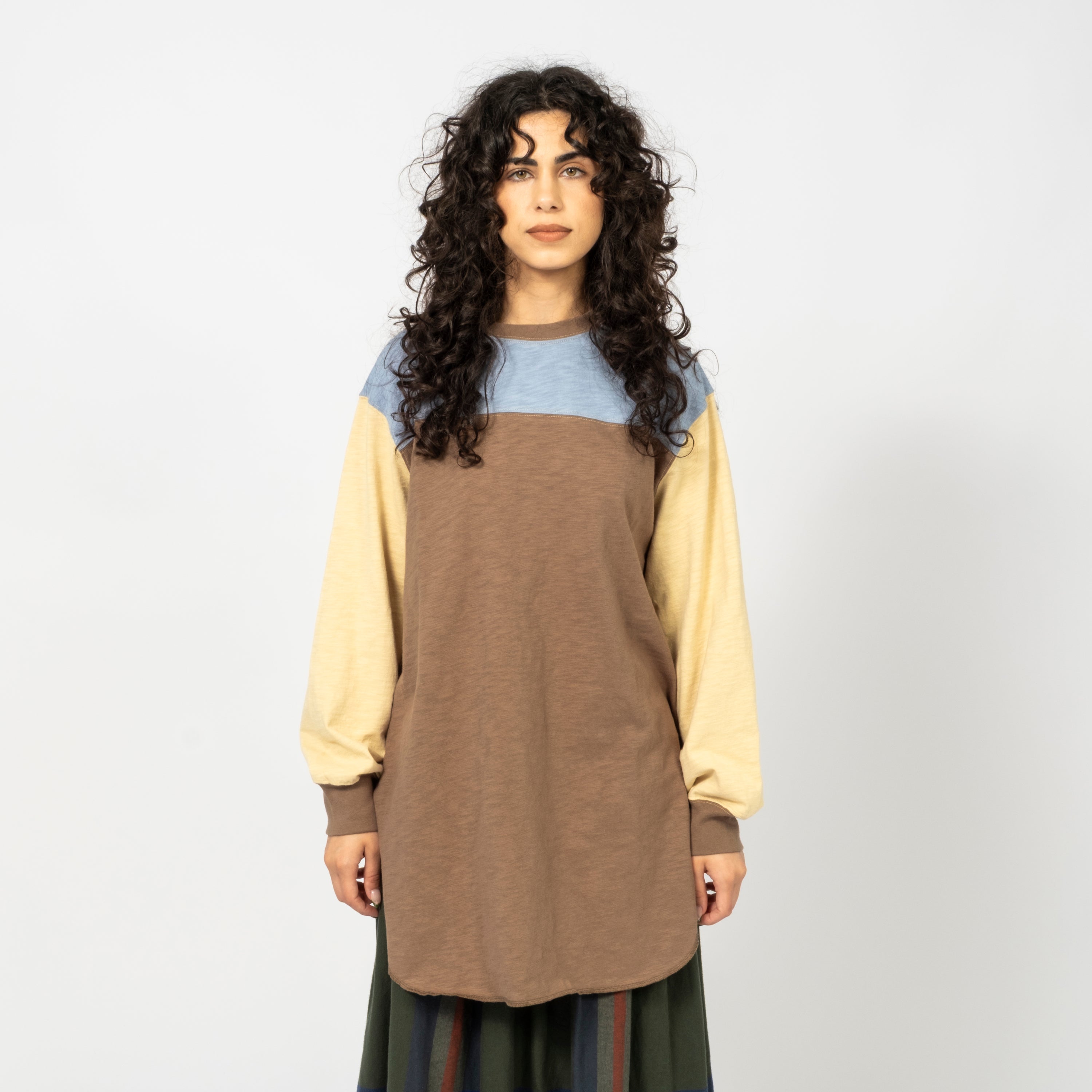 [BEAMS BOY] O.CRAZY FOOTBALL DRESS _ KHAKI