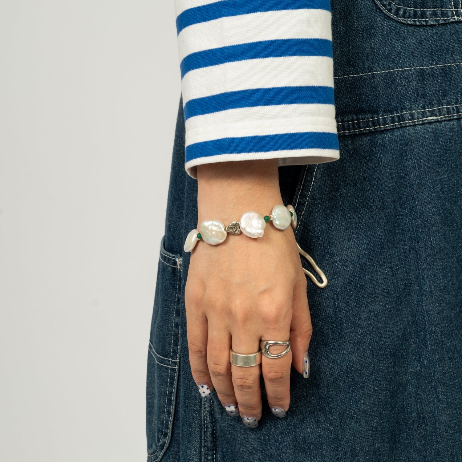 [52HZ LAB] BUBBLE BRACELET _ GREEN