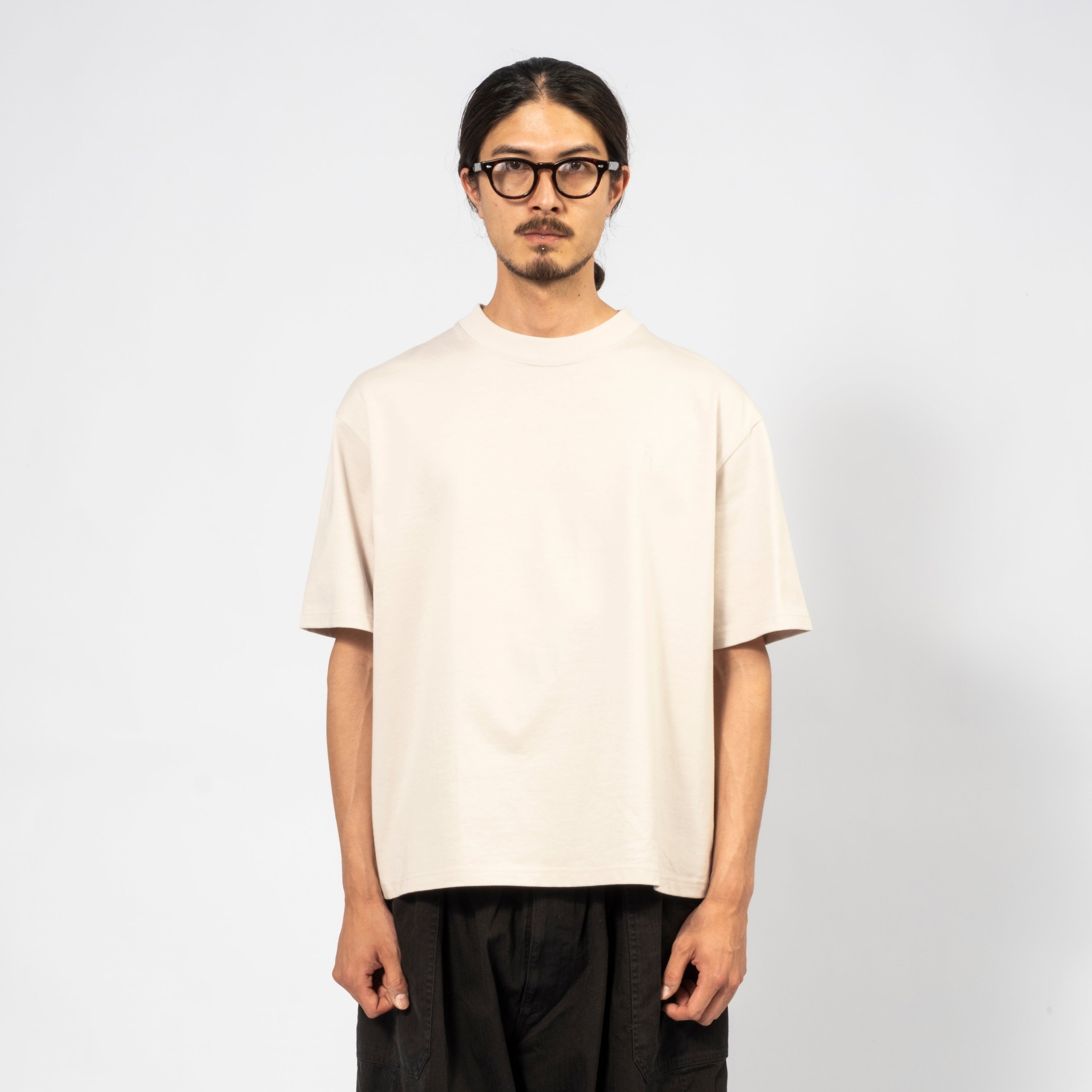 [IS-NESS] BASIC T-SHIRT _ GREY