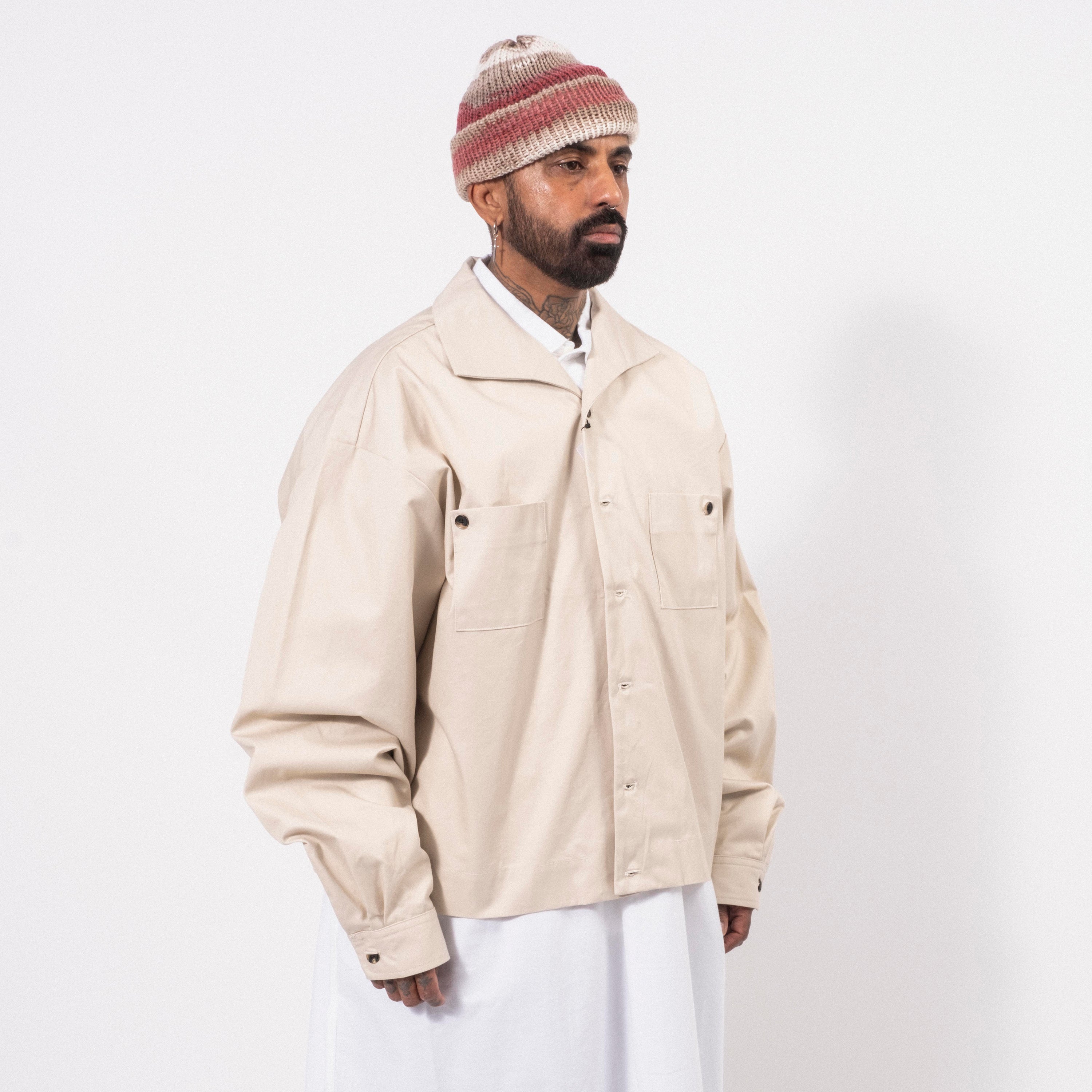 [SILLAGE] RIB BLOUSON JIAQI WANG