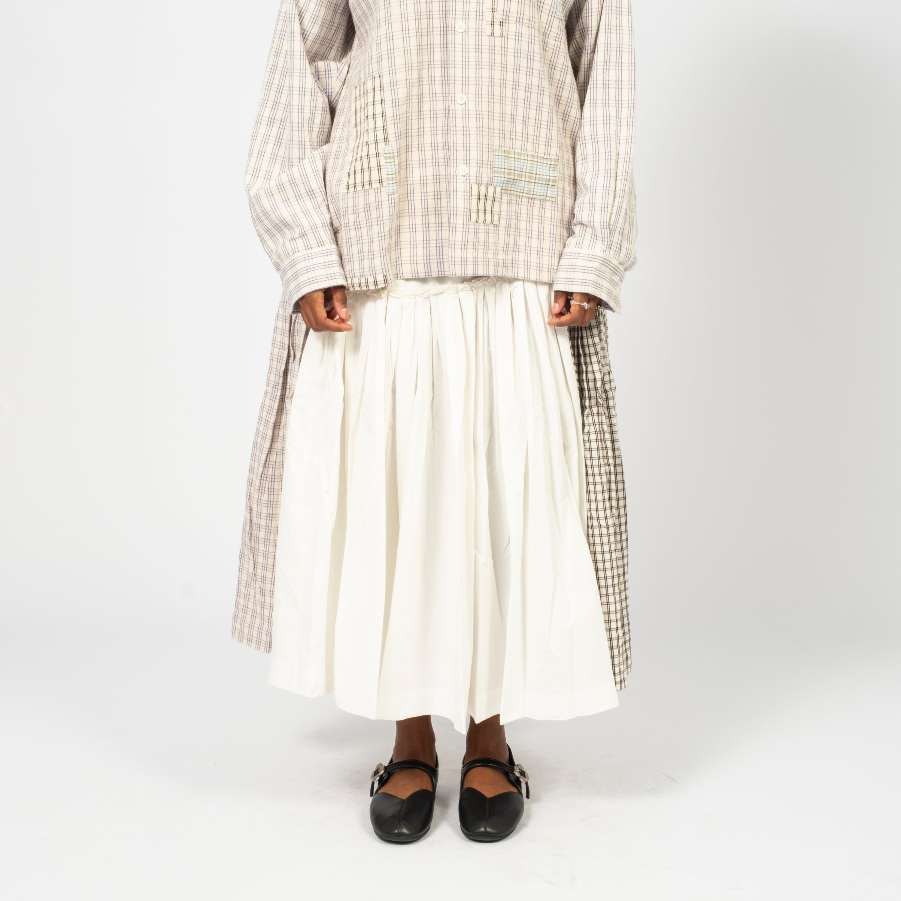 [STORY MFG] PINE SKIRT _ PRECIOUS PATCHWORK