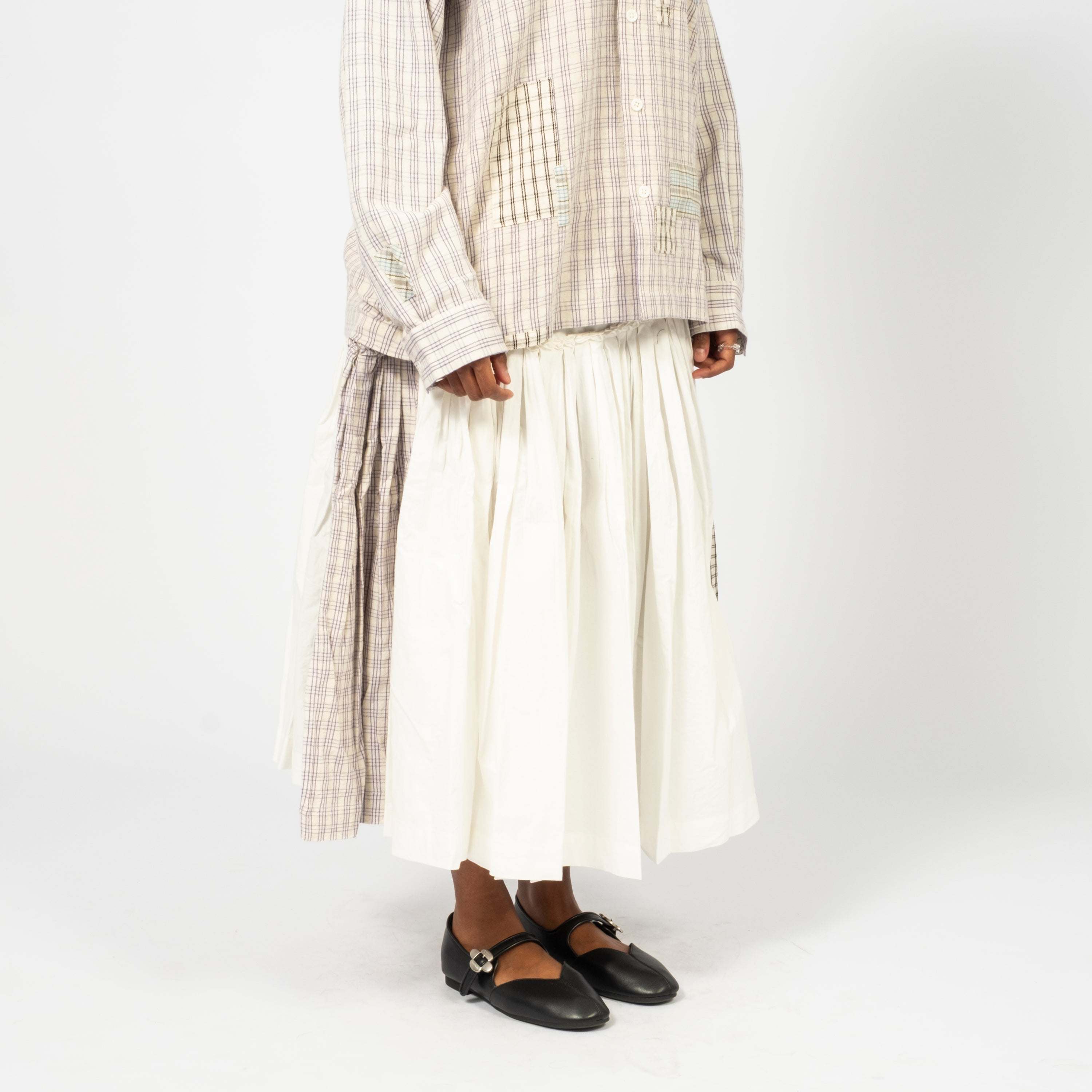 [STORY MFG] PINE SKIRT _ PRECIOUS PATCHWORK