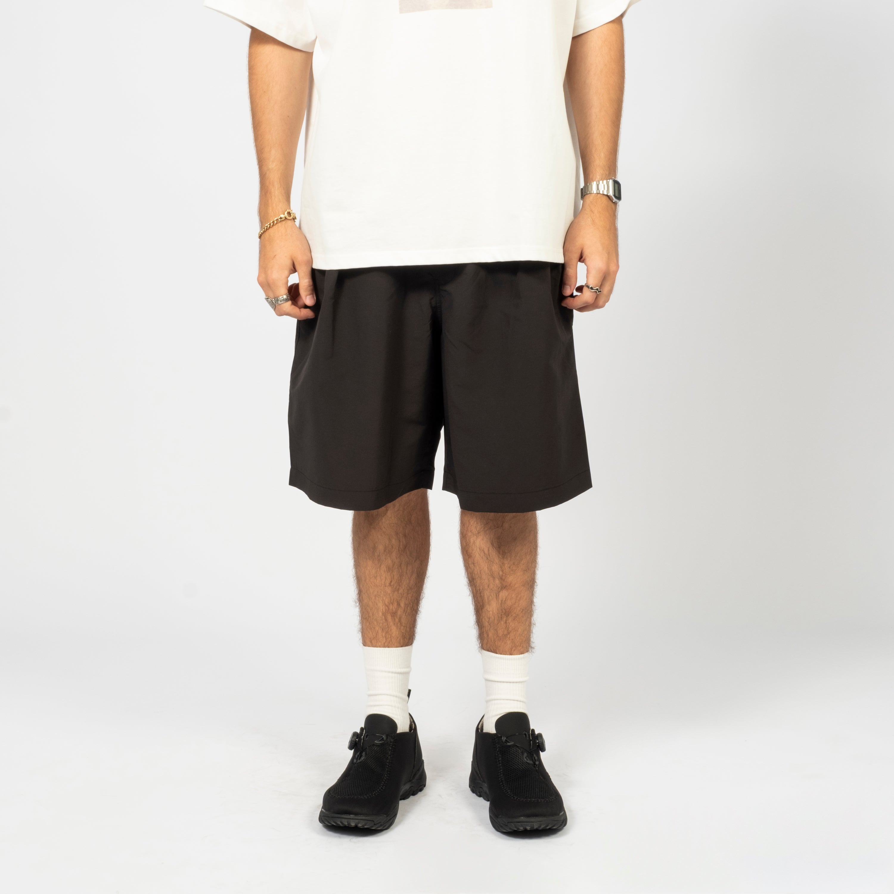 [KUNI] UNCLE SHORT _ BLACK