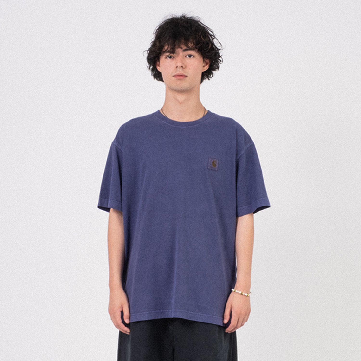 [CARHARTT] S/S VISTA T-SHIRT _ AURA GARMENT DYED