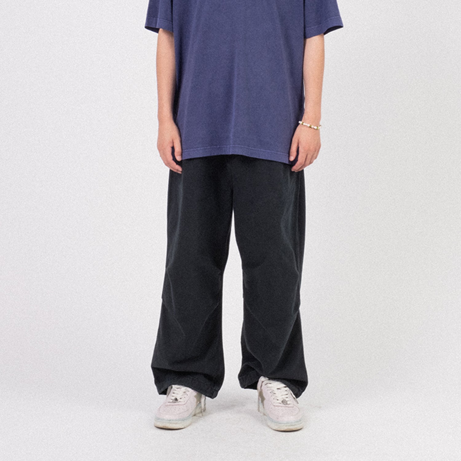 [CARHARTT] JUDD PANTS _ BLACK STONE DYED