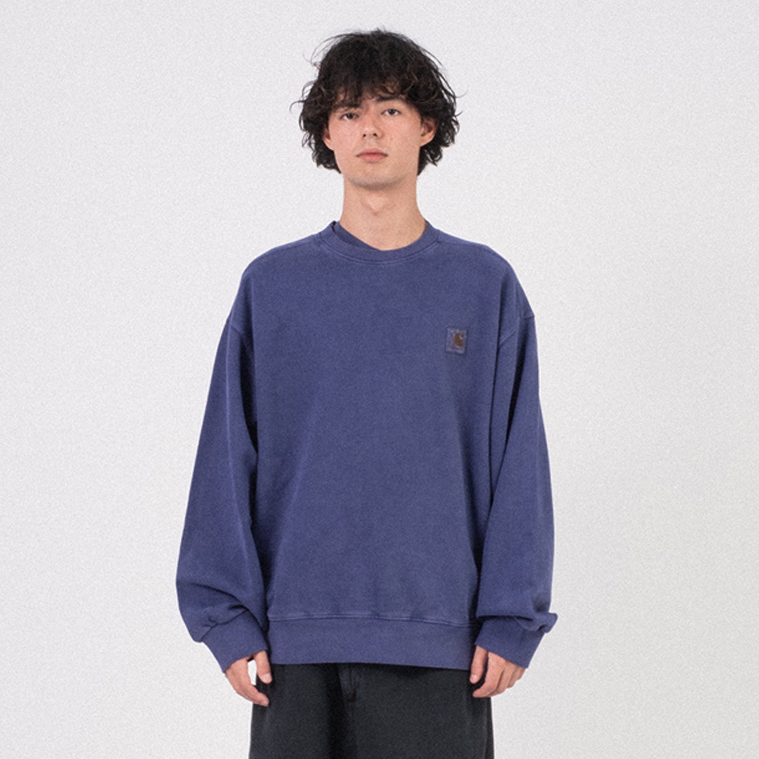 [CARHARTT] VISTA SWEAT _ AURA GARMENT DYED