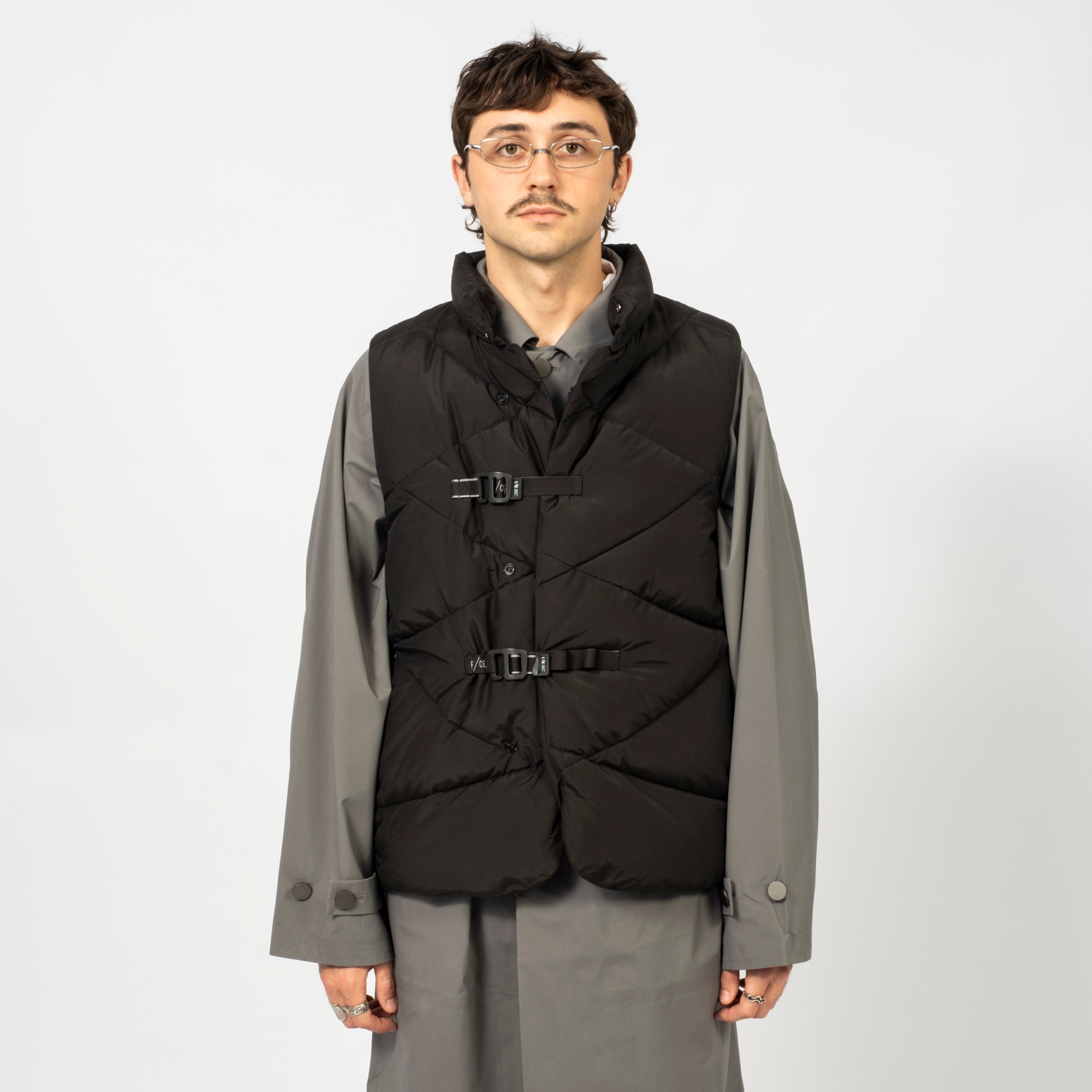 [F/CE] RECYCLED DOWN LIFE JACKET VEST _ BLACK