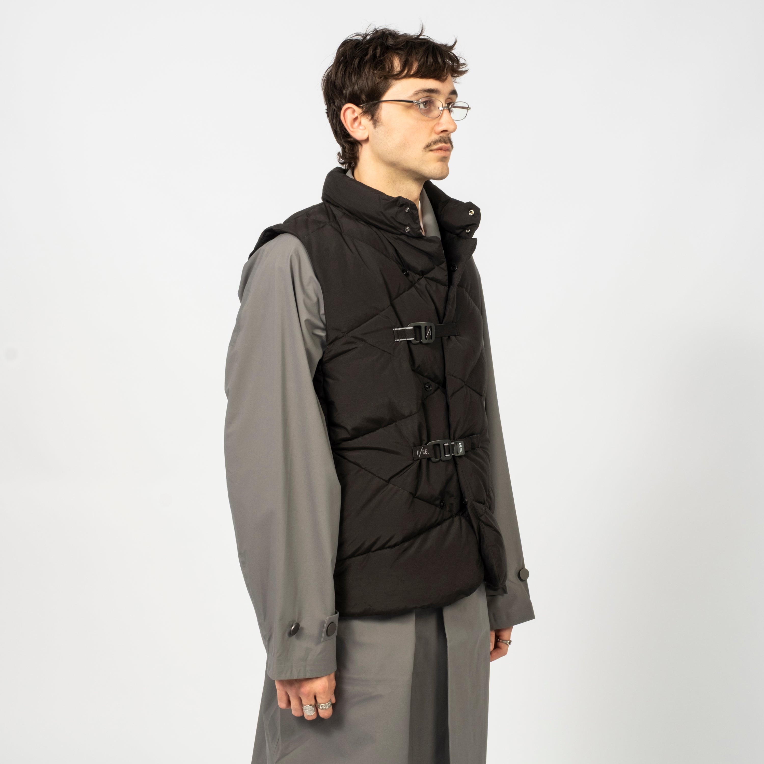 [F/CE] RECYCLED DOWN LIFE JACKET VEST _ BLACK