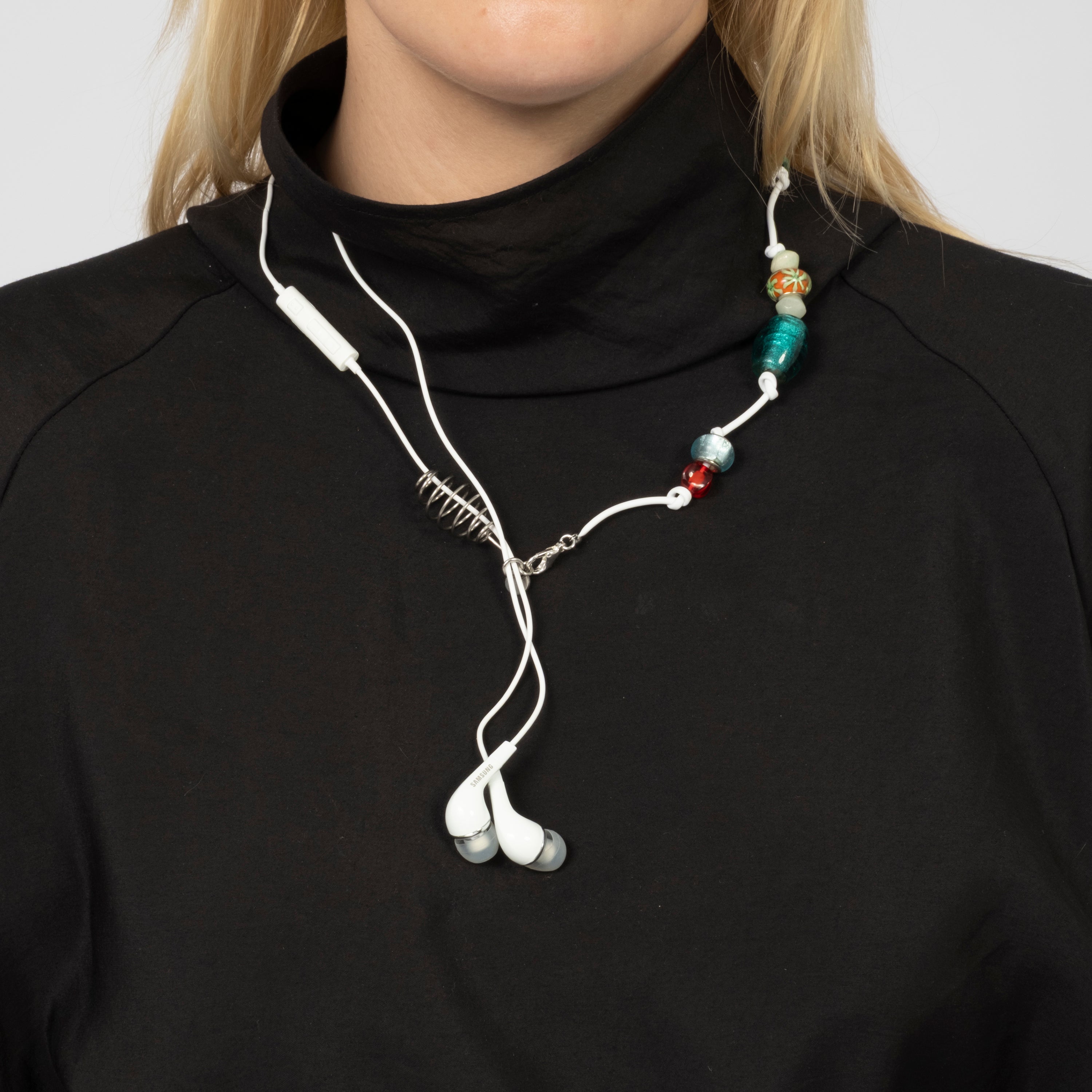 [52HZ LAB] SAMSUNG EARPHONE NECKLACE SKRRT