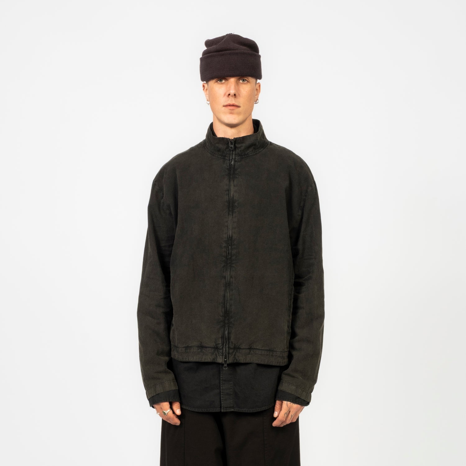 [HATCHINGROOM] TRACK JACKET _ BLACK