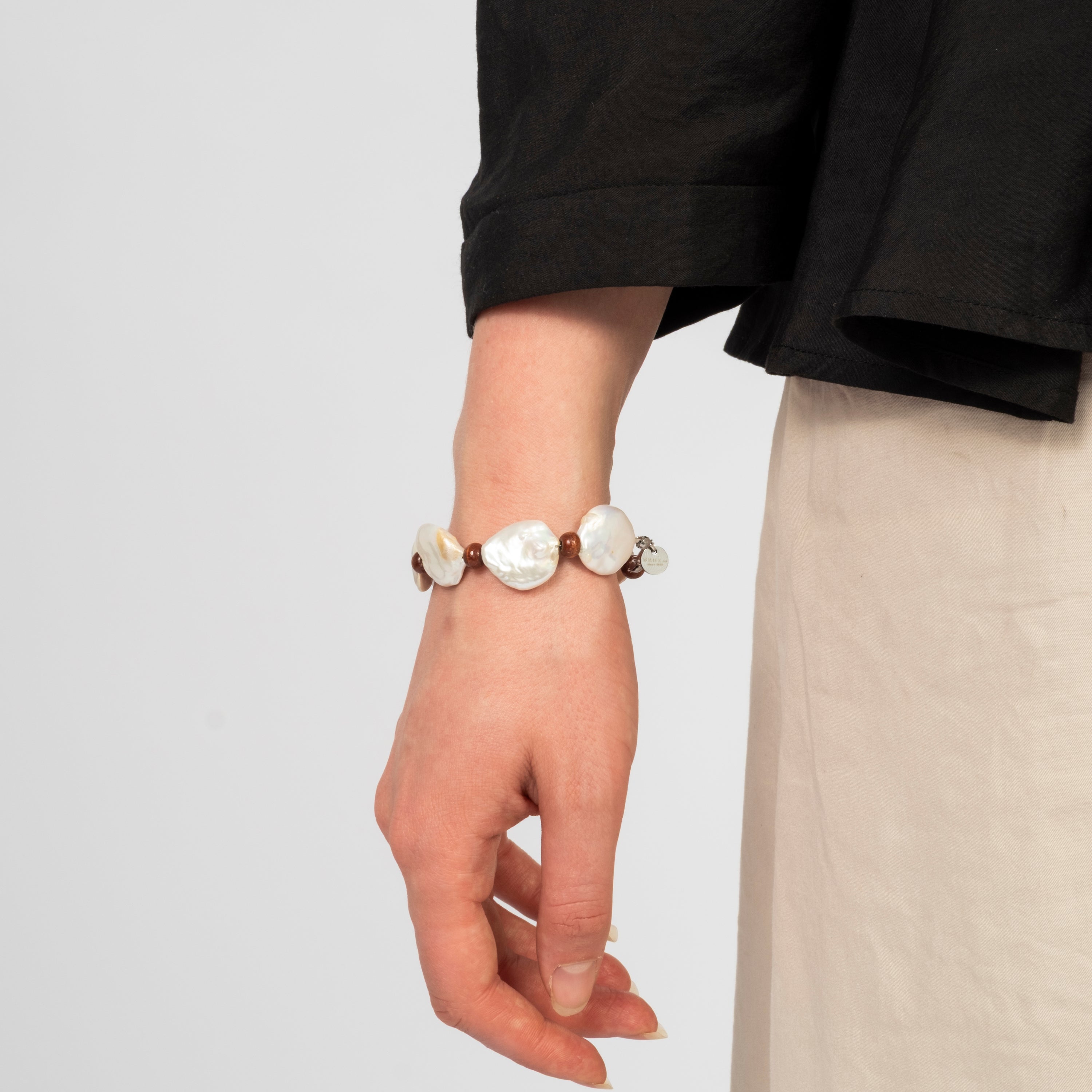 [52HZ LAB] BUBBLE BRACELET _ WOOD