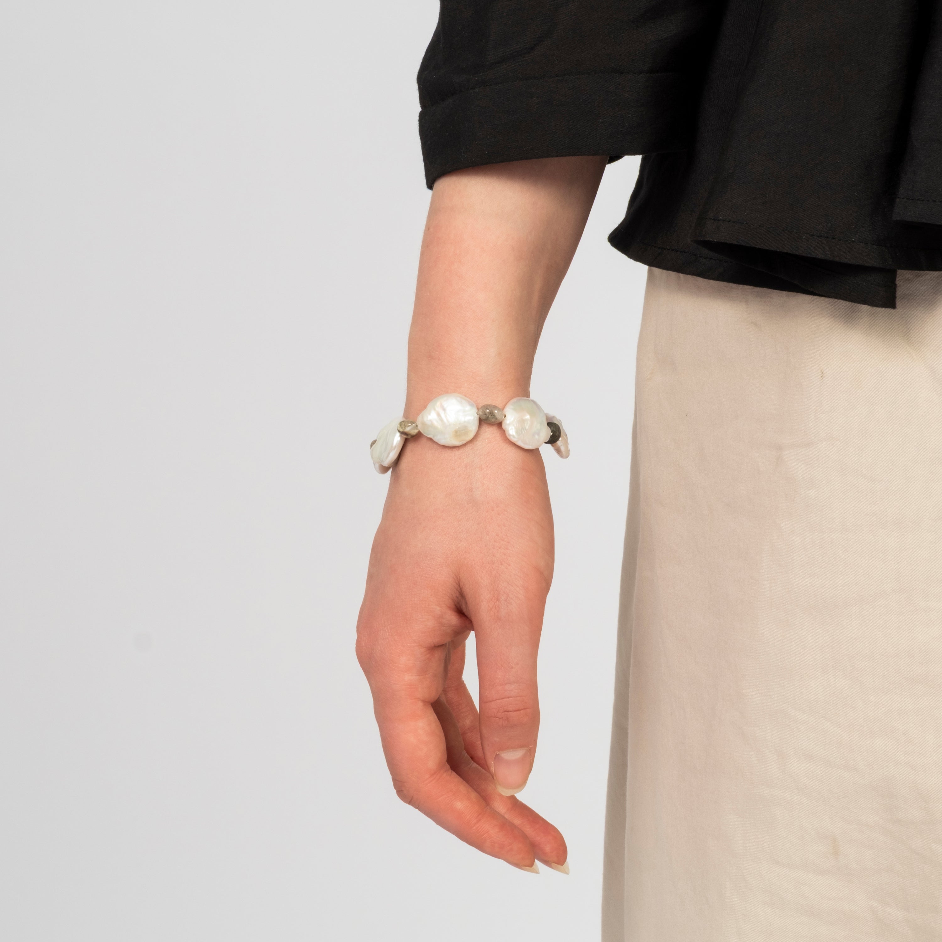 [52HZ LAB] BUBBLE BRACELET _ GREY