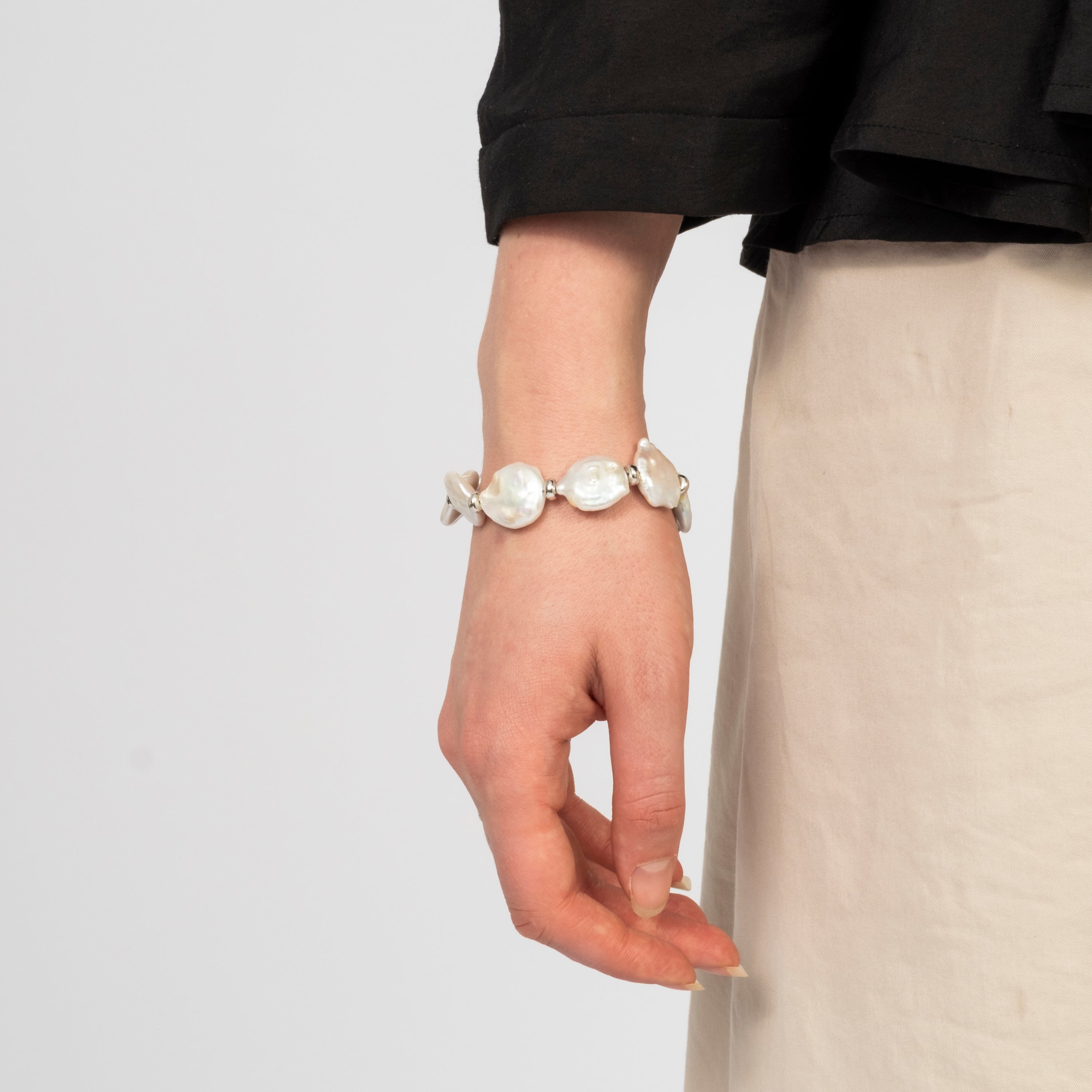 [52HZ LAB] BUBBLE BRACELET _ SILVER