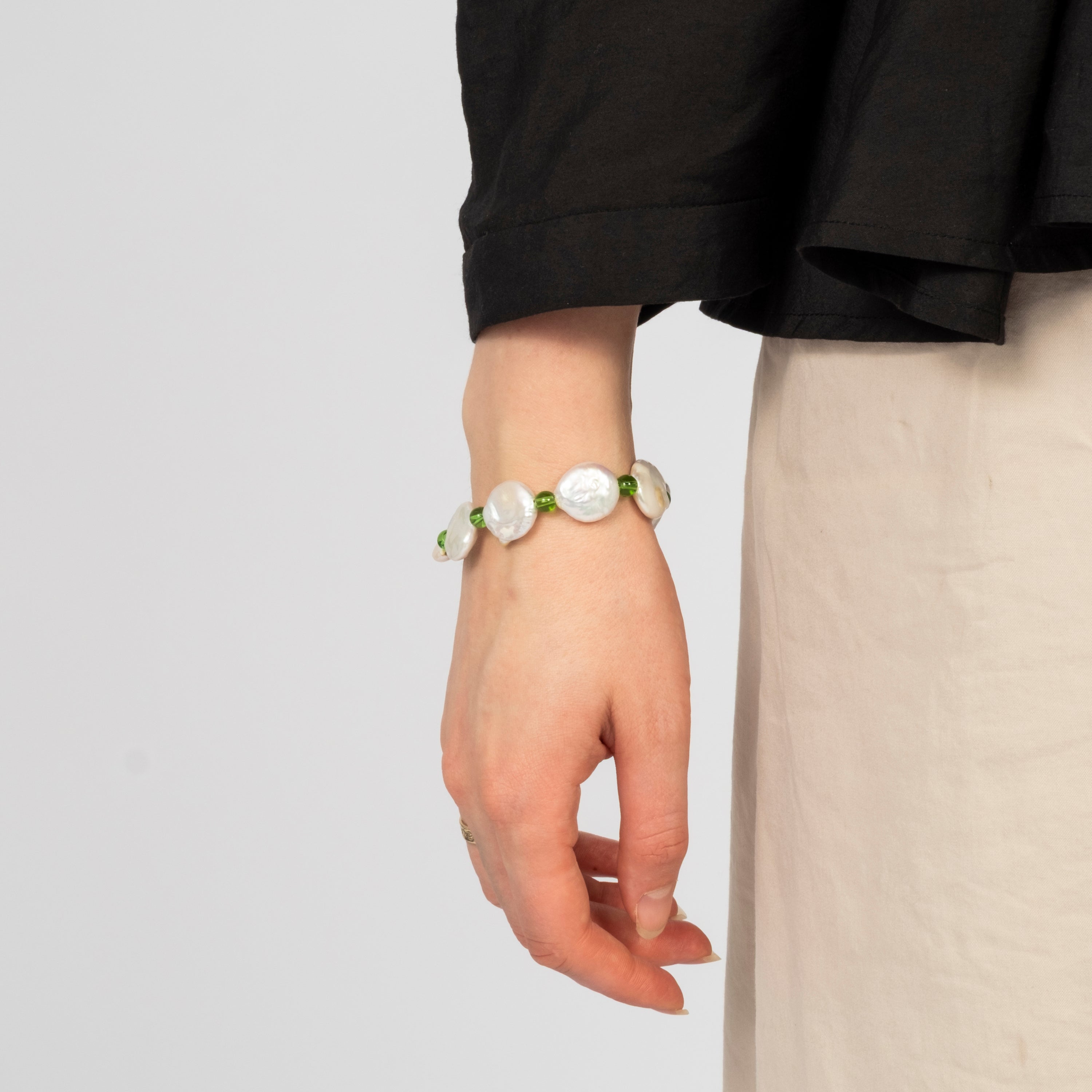 [52HZ LAB] BUBBLE BRACELET _ GREEN