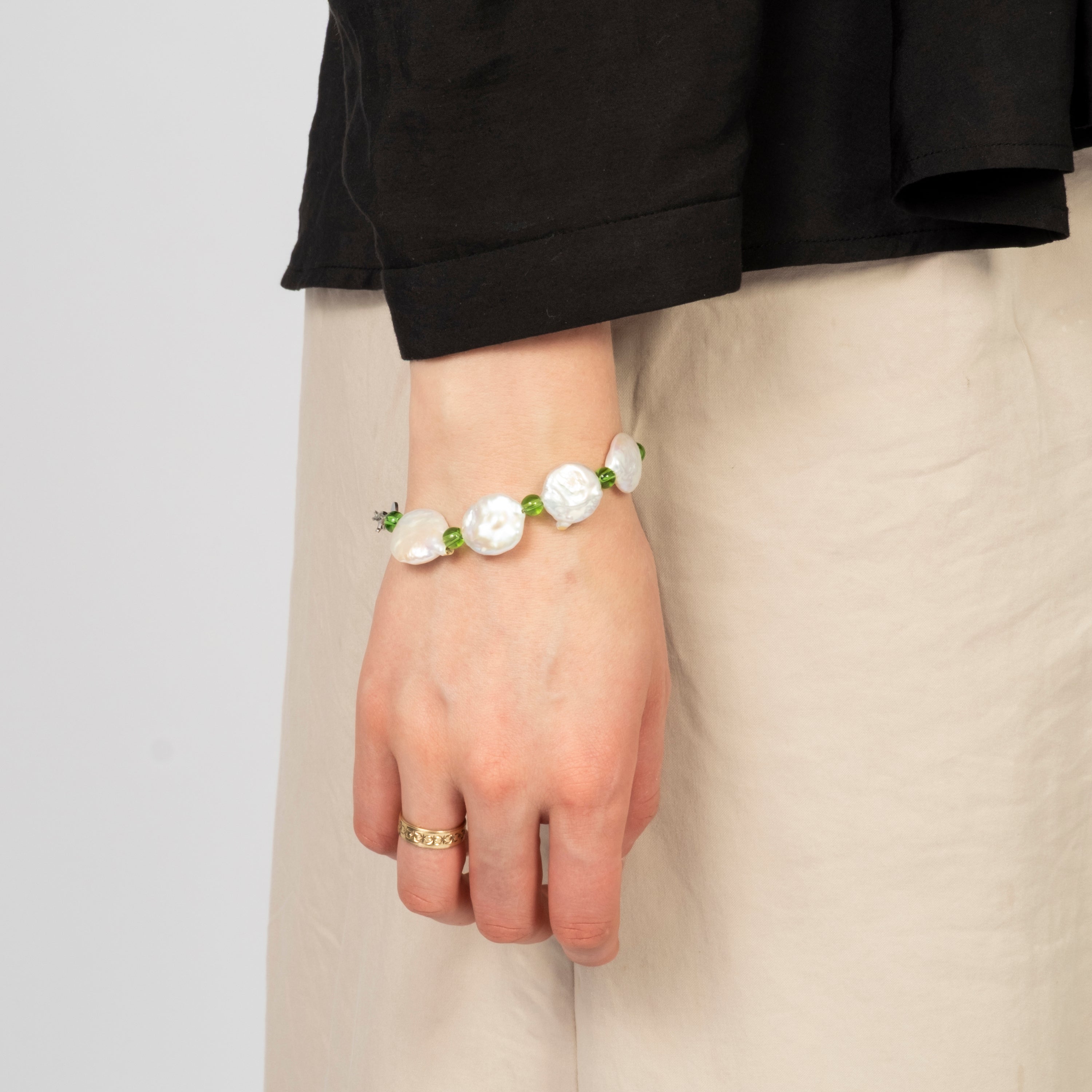 [52HZ LAB] BUBBLE BRACELET _ GREEN