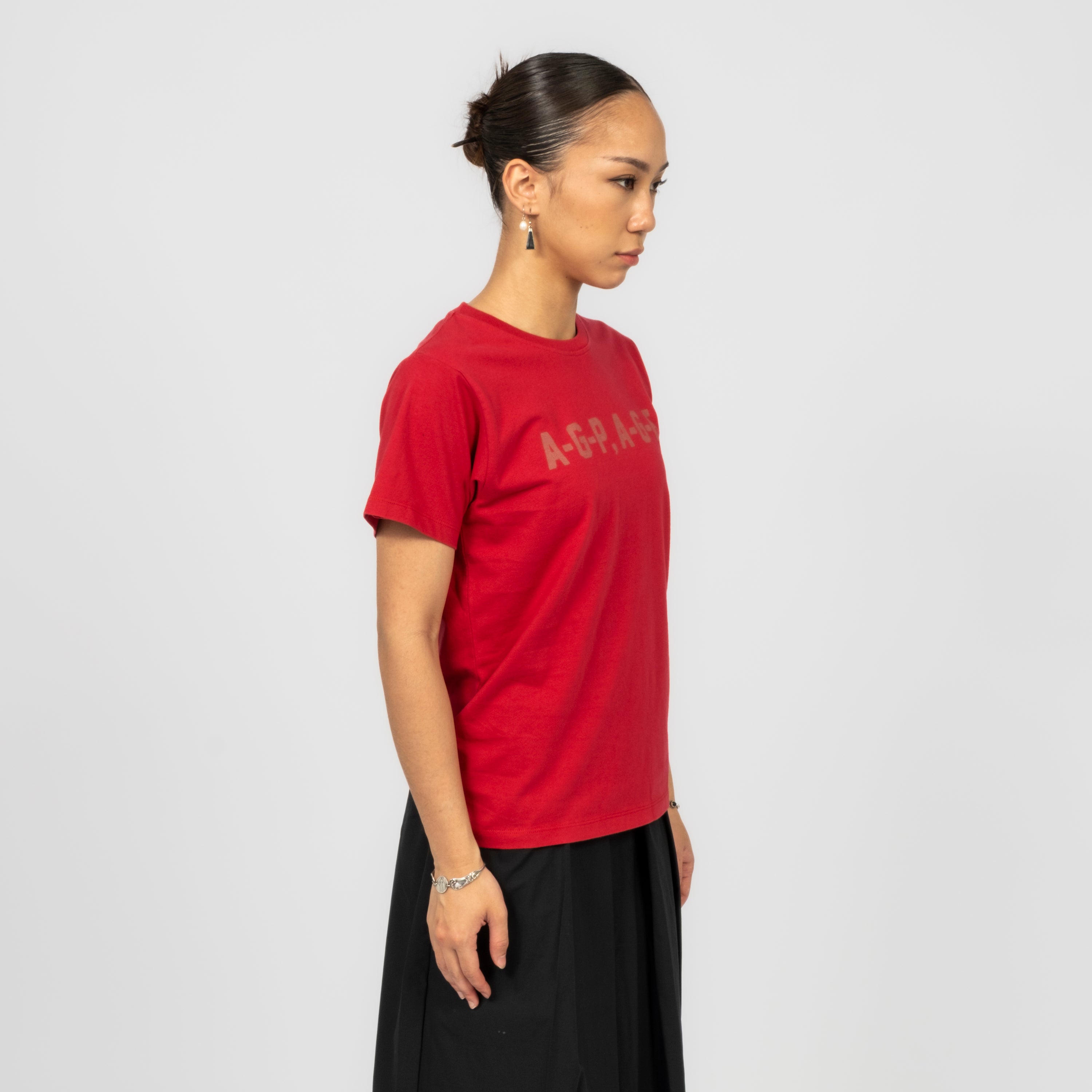 [COLLECT PIECES] AGPAGF T-SHIRT _ RED