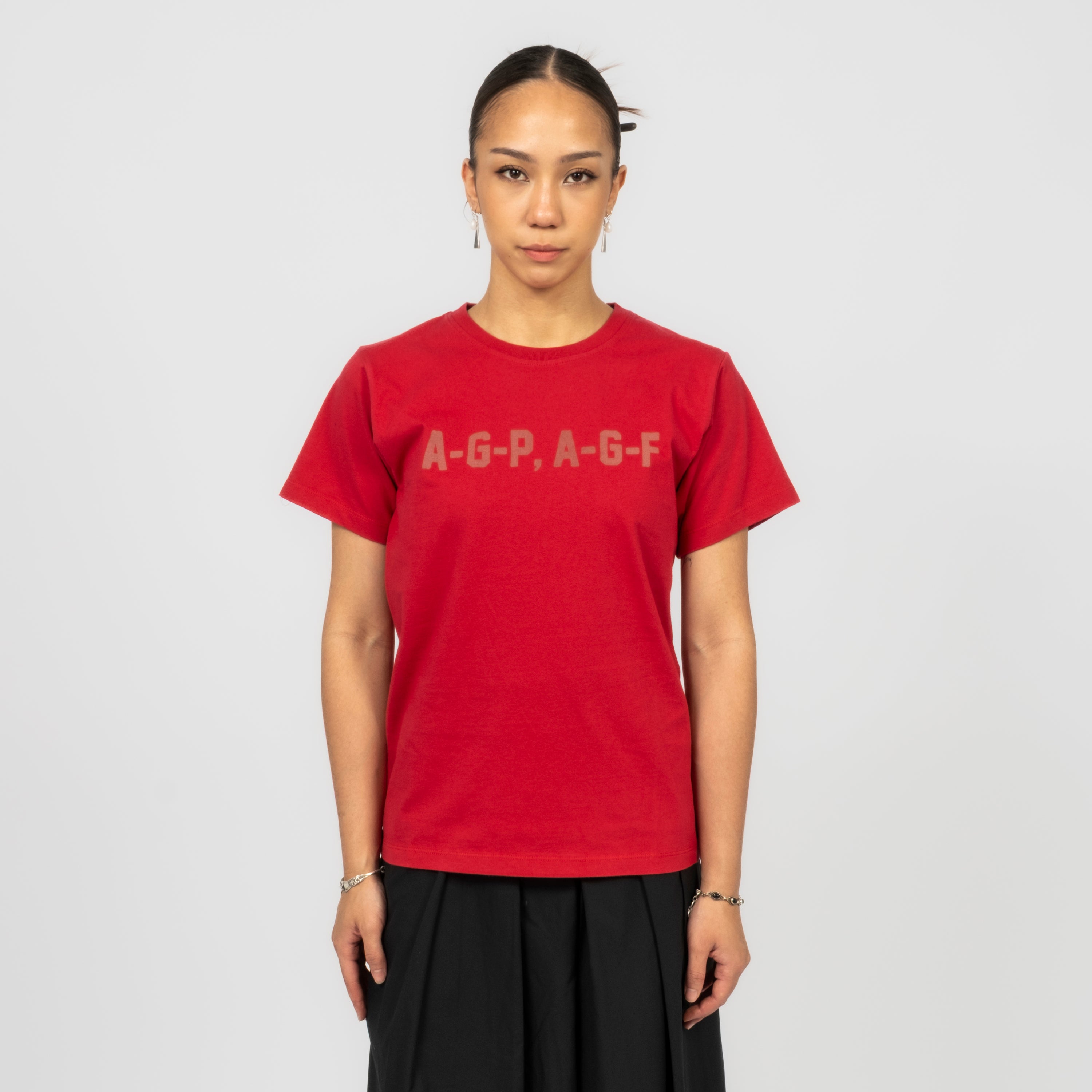 [COLLECT PIECES] AGPAGF T-SHIRT _ RED