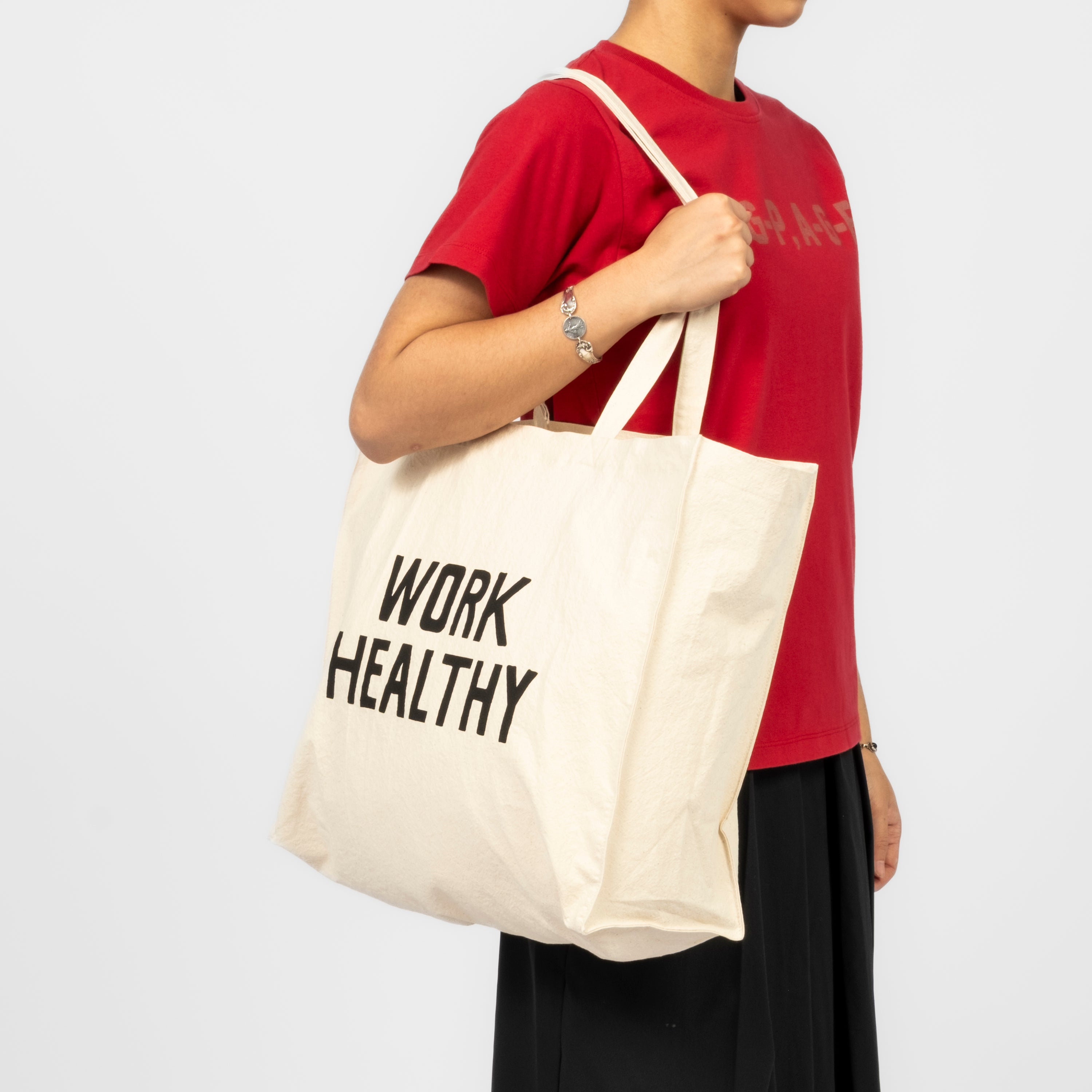 [COLLECT PIECES] WORK HEALTHY MARKET BAG _ NATURAL