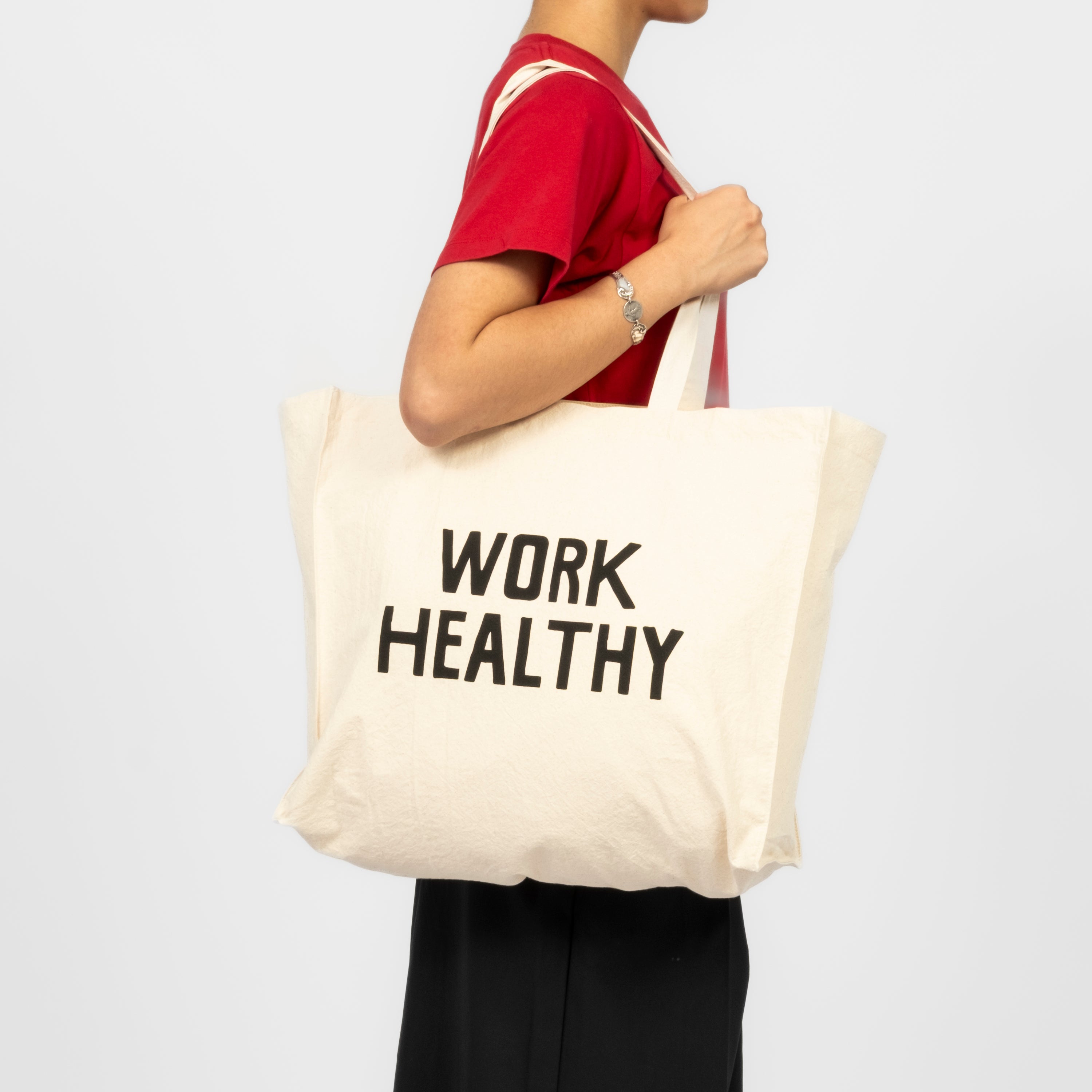 [COLLECT PIECES] WORK HEALTHY MARKET BAG _ NATURAL
