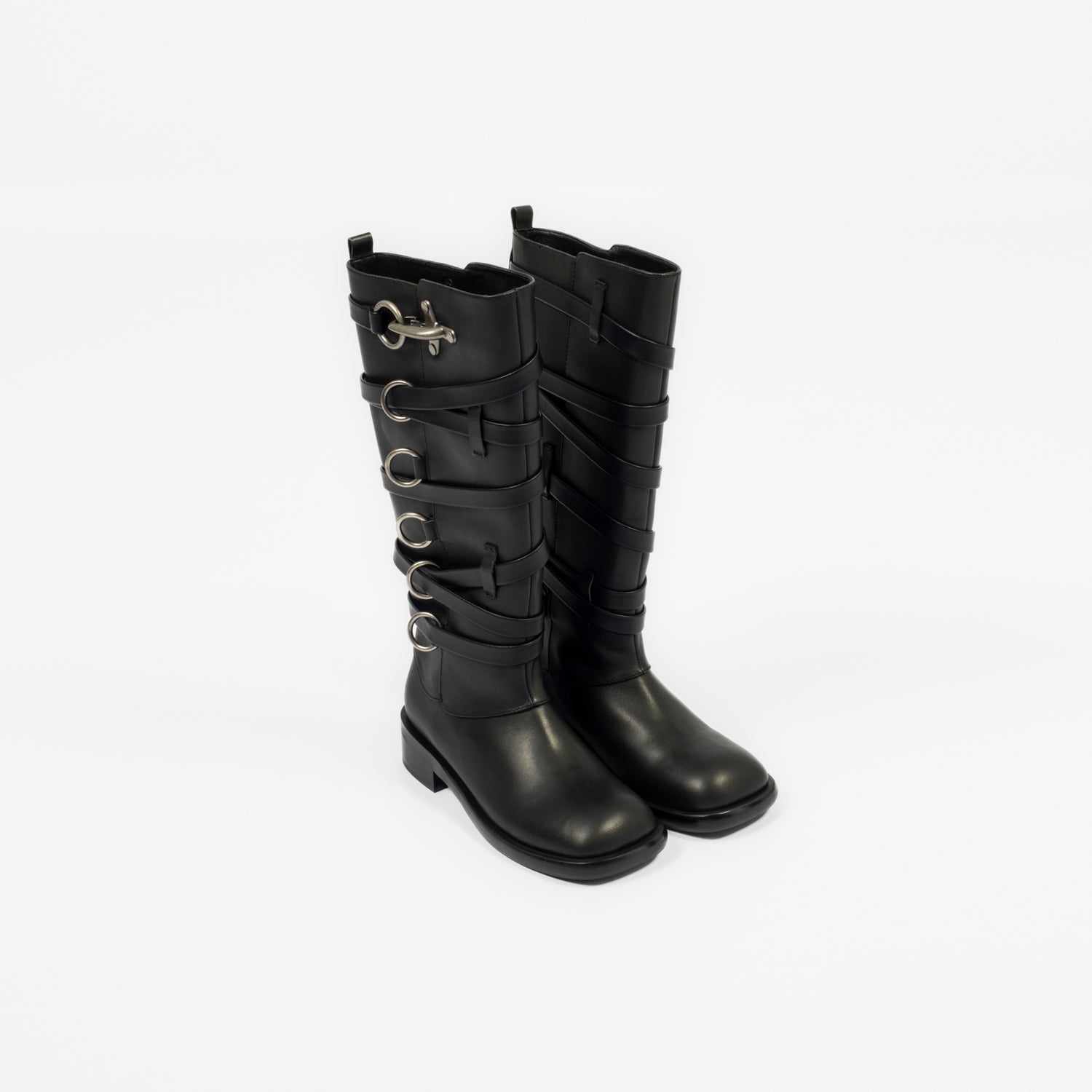 [ANDERSSON BELL] HARNESS BOOTS _ BLACK