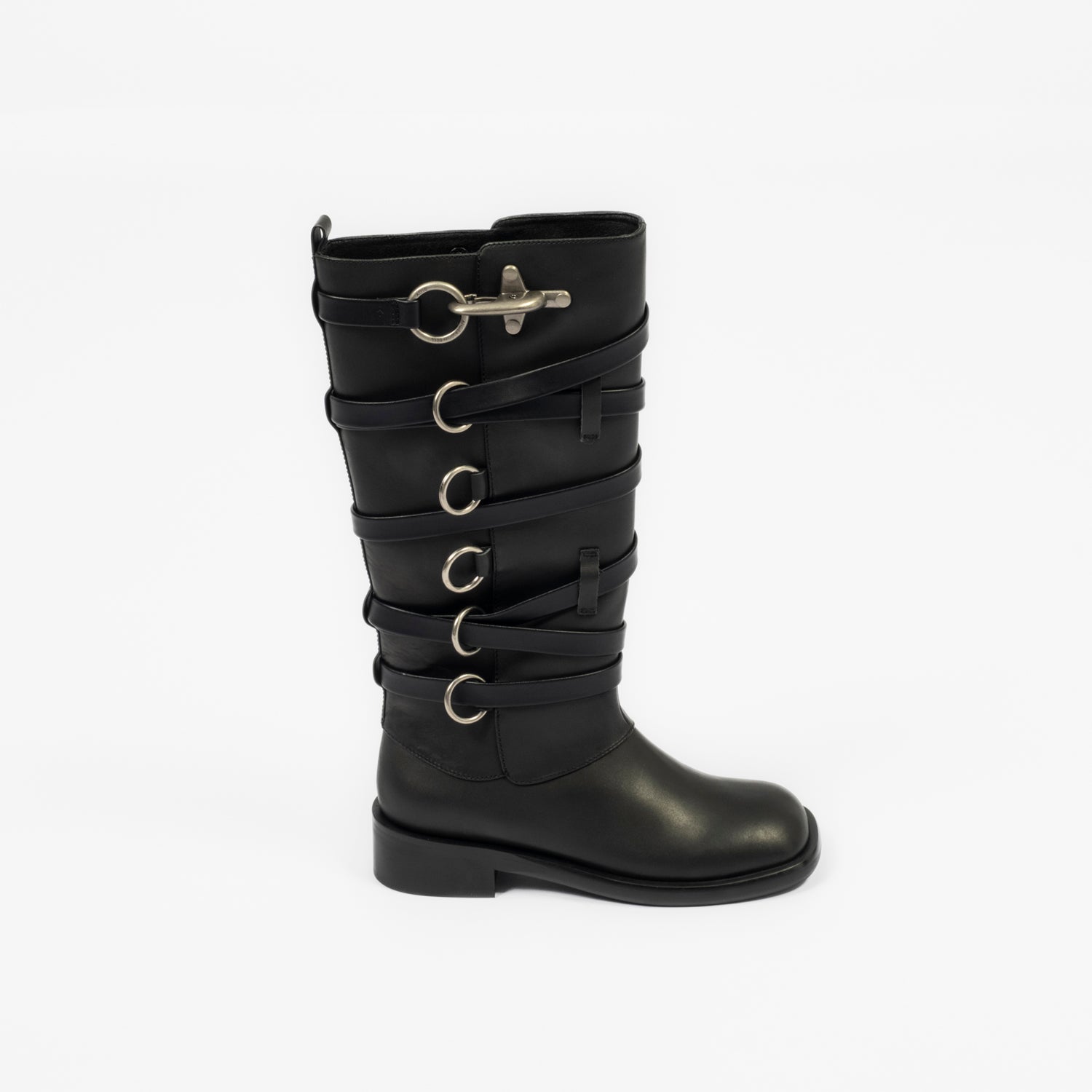 [ANDERSSON BELL] HARNESS BOOTS _ BLACK