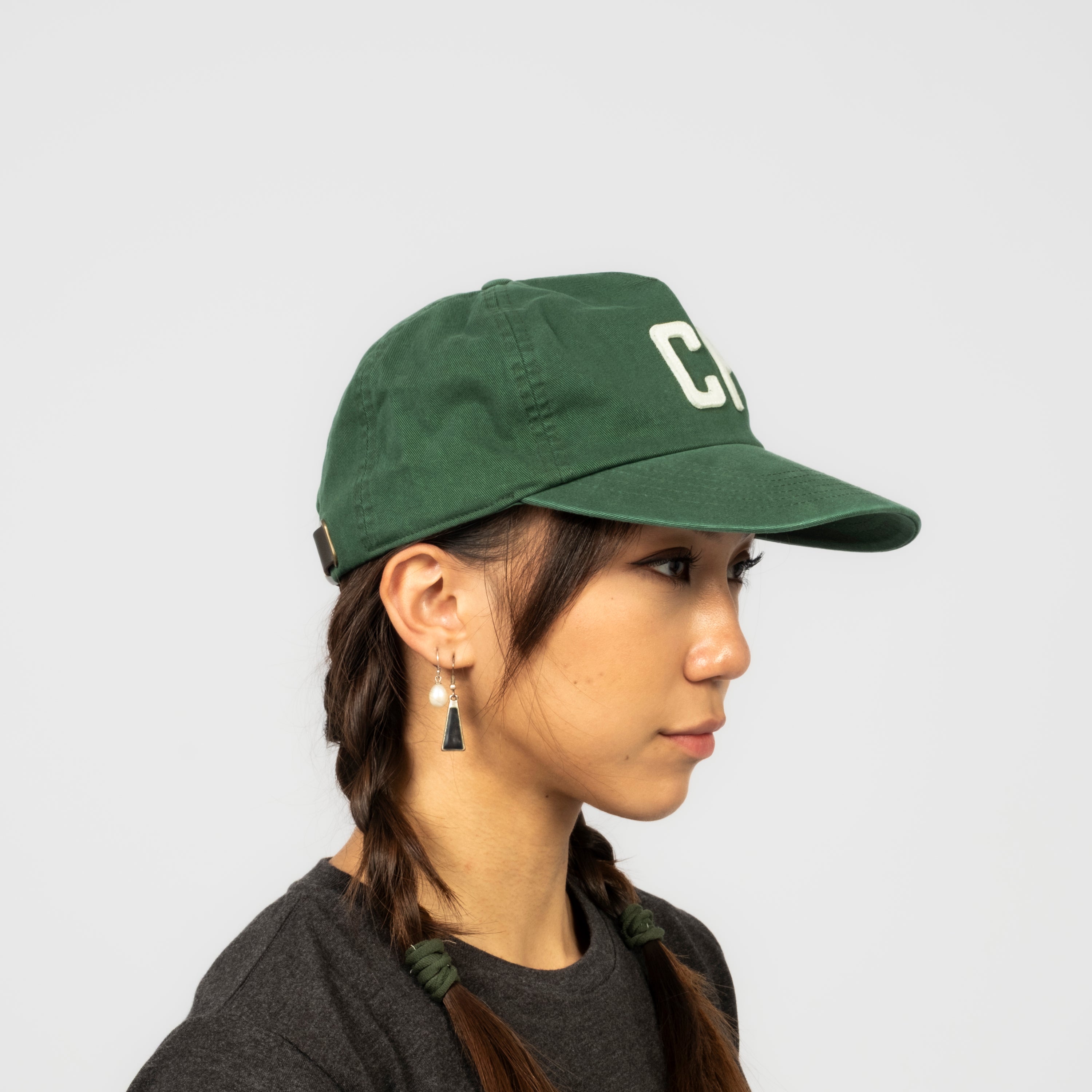 [COLLECT PIECES] CP 5 PANEL CAP _ GREEN