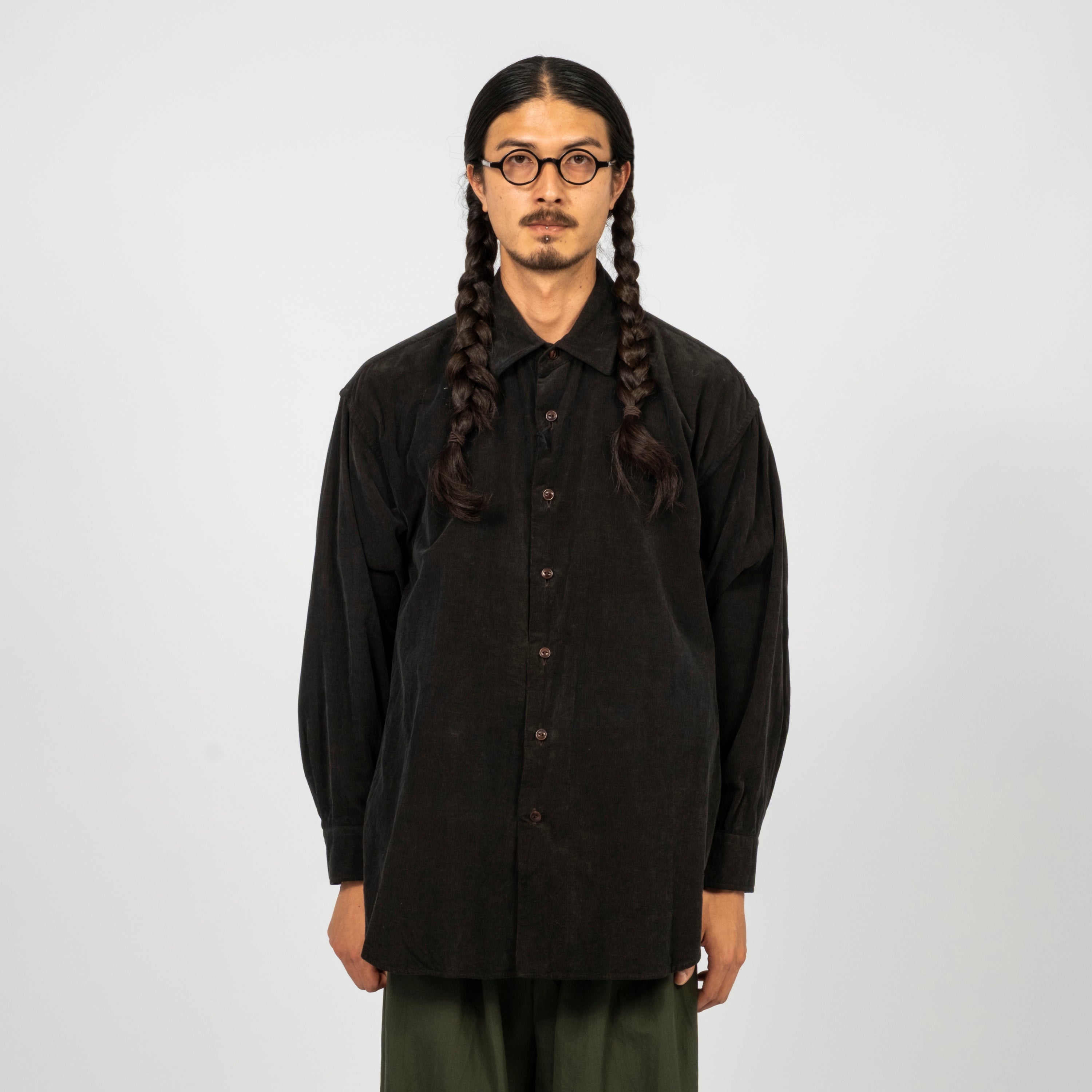 [YOKO SAKAMOTO] SHIRT JACKET _ KAKISHIBU