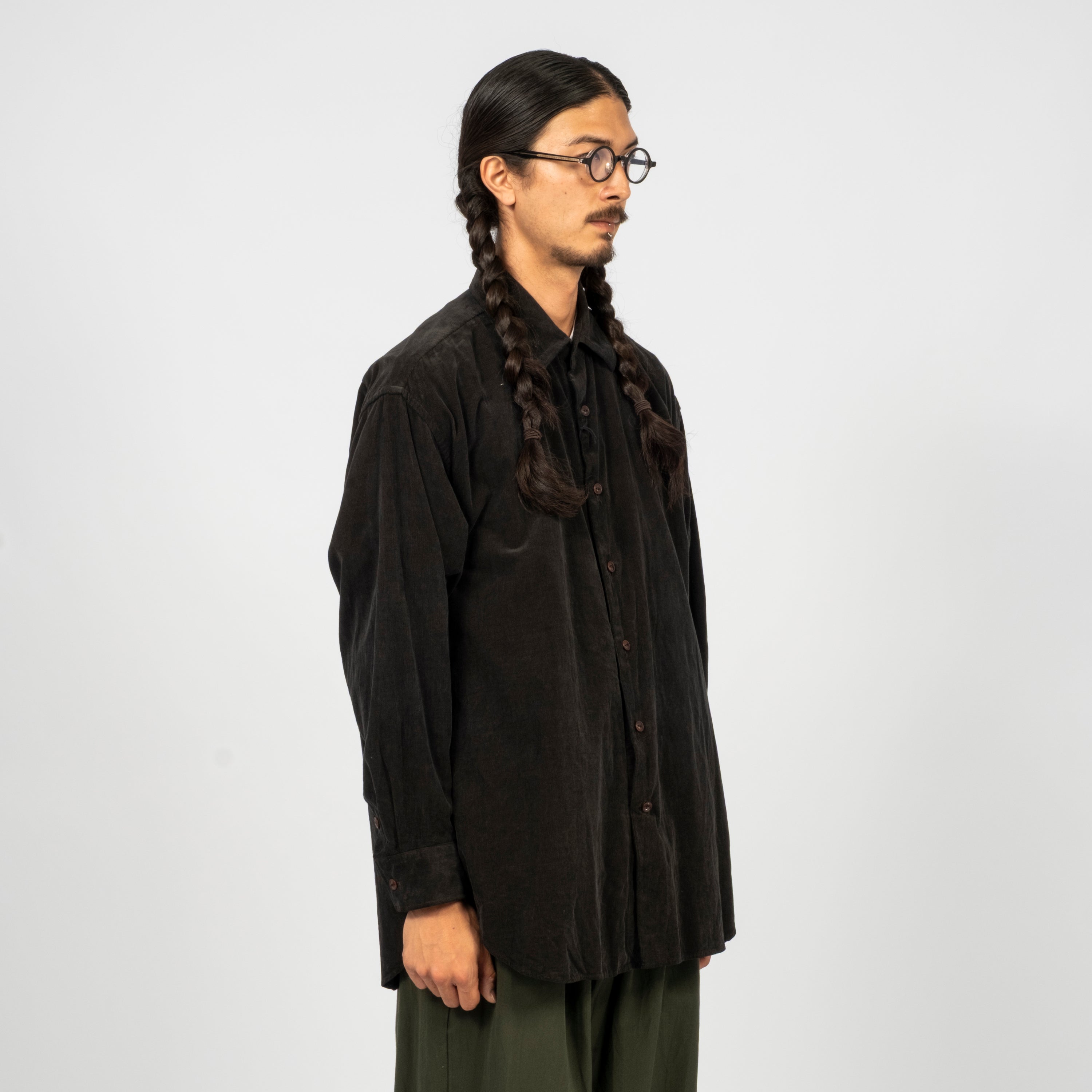 [YOKO SAKAMOTO] SHIRT JACKET _ KAKISHIBU