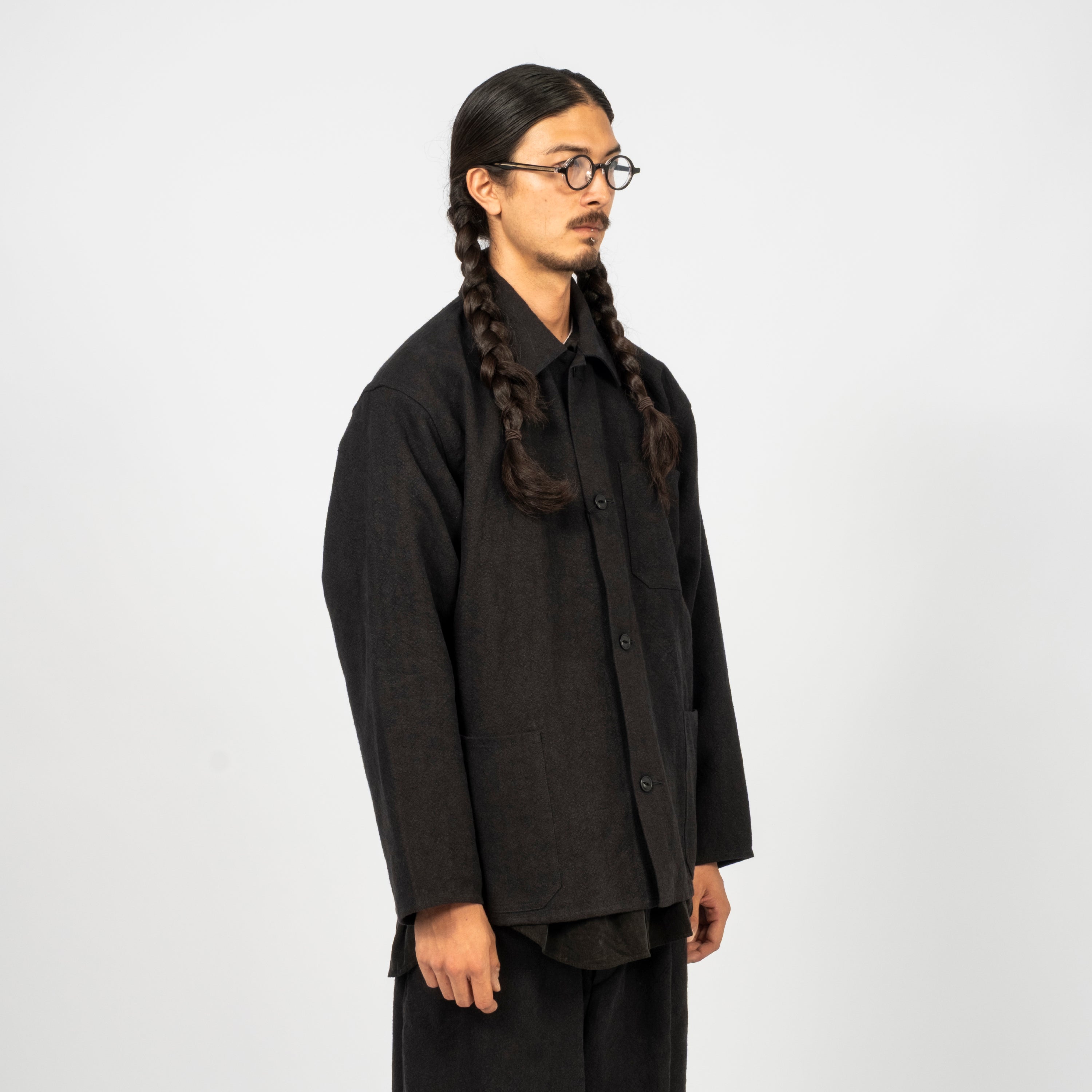 [YOKO SAKAMOTO] COVERALL _ BLACK