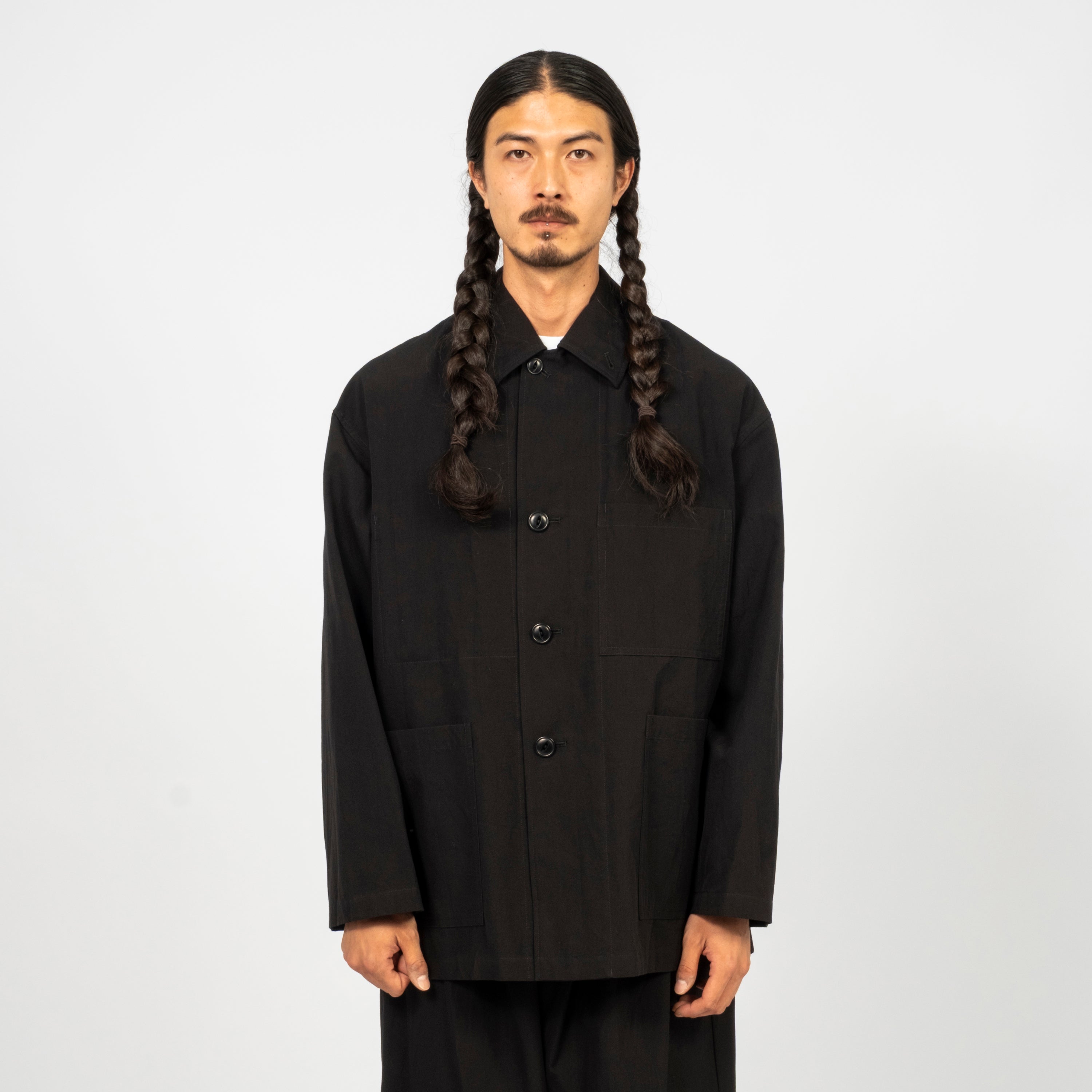[YOKO SAKAMOTO] CHORE JACKET _ BLACK