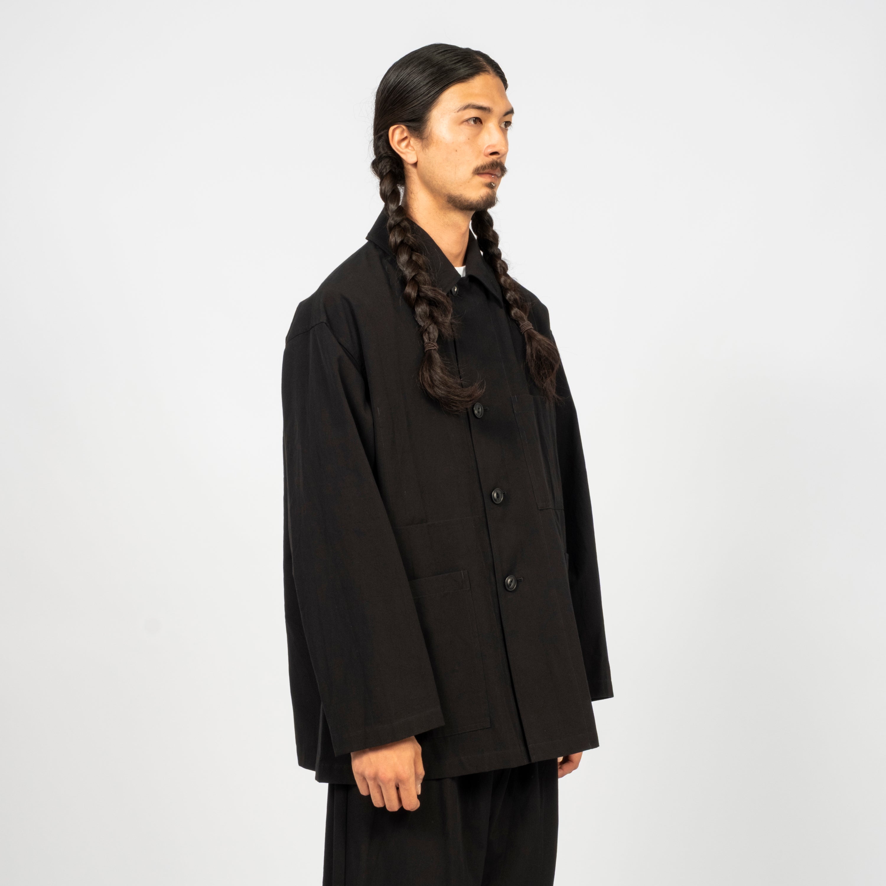 [YOKO SAKAMOTO] CHORE JACKET _ BLACK