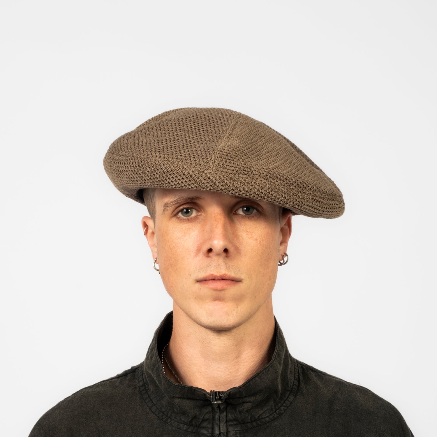 [NINE TAILOR] N-1640 GARDENIA BERET _ OLIVE DRAB