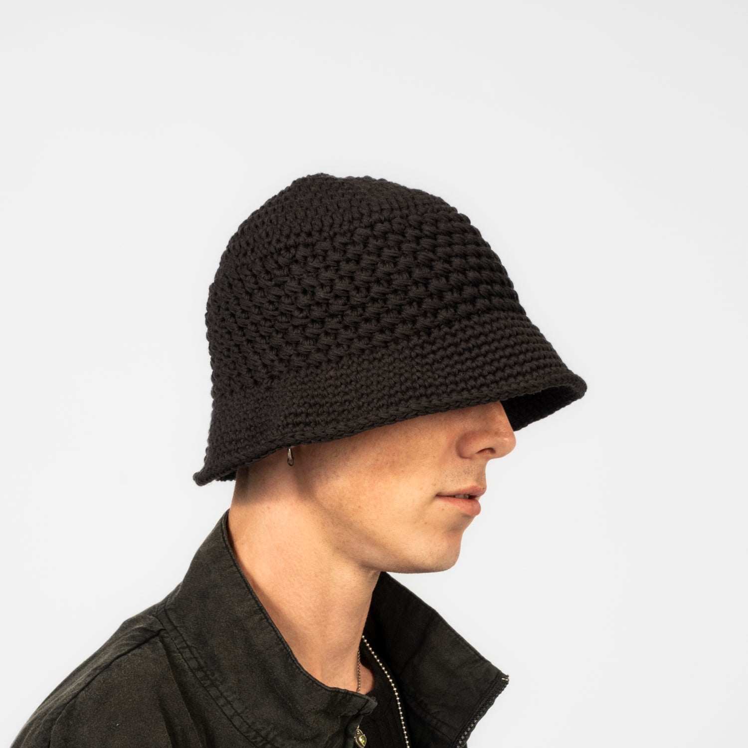 [NINE TAILOR] N-1609 THYME HAT _ BLACK