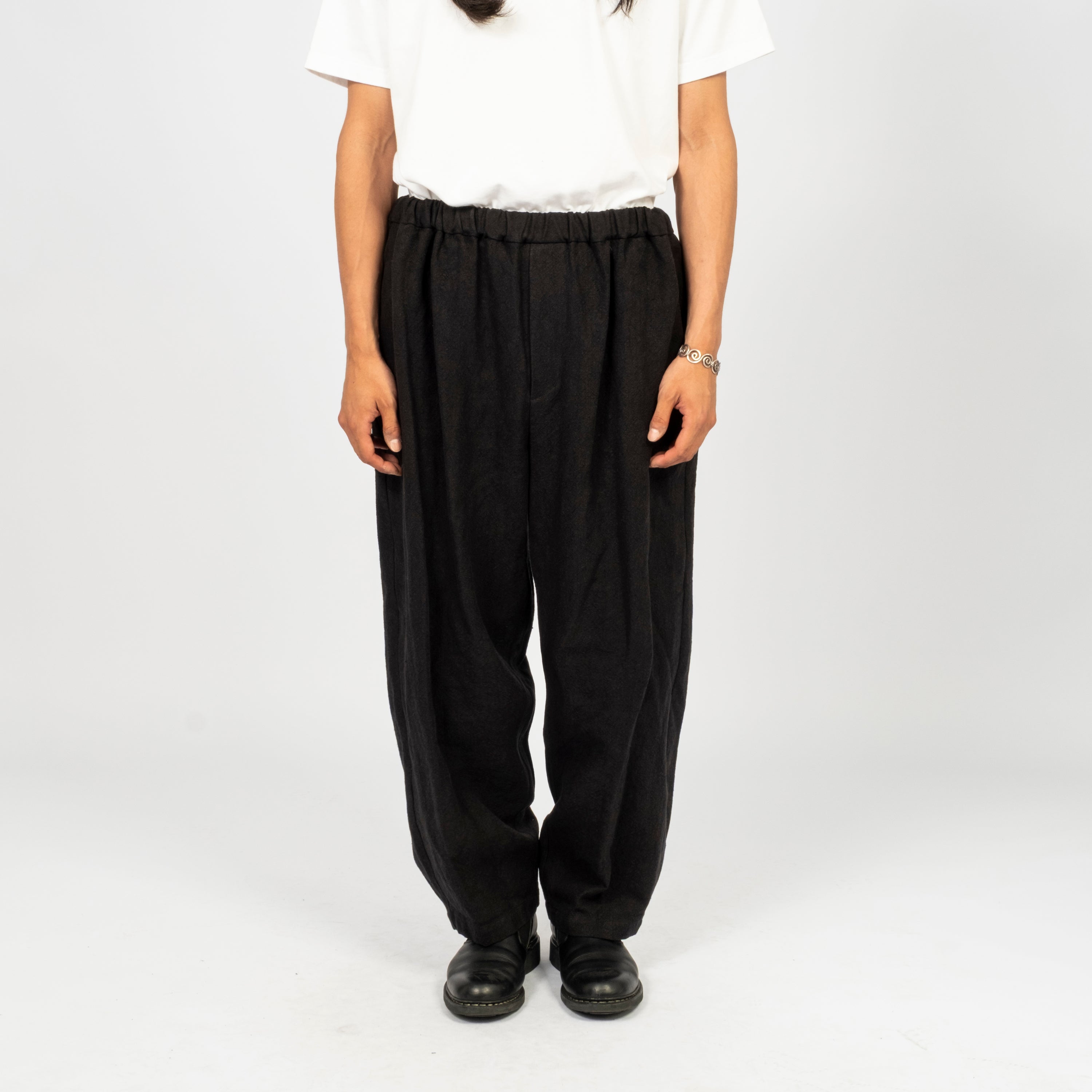 [YOKO SAKAMOTO] WIDE EASY PANTS _ BLACK