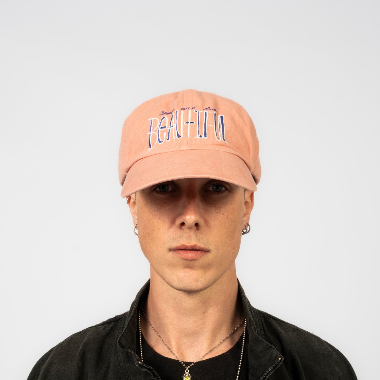 [NINE TAILOR] N-1613 WOODBURY CAP _ PALE PINK