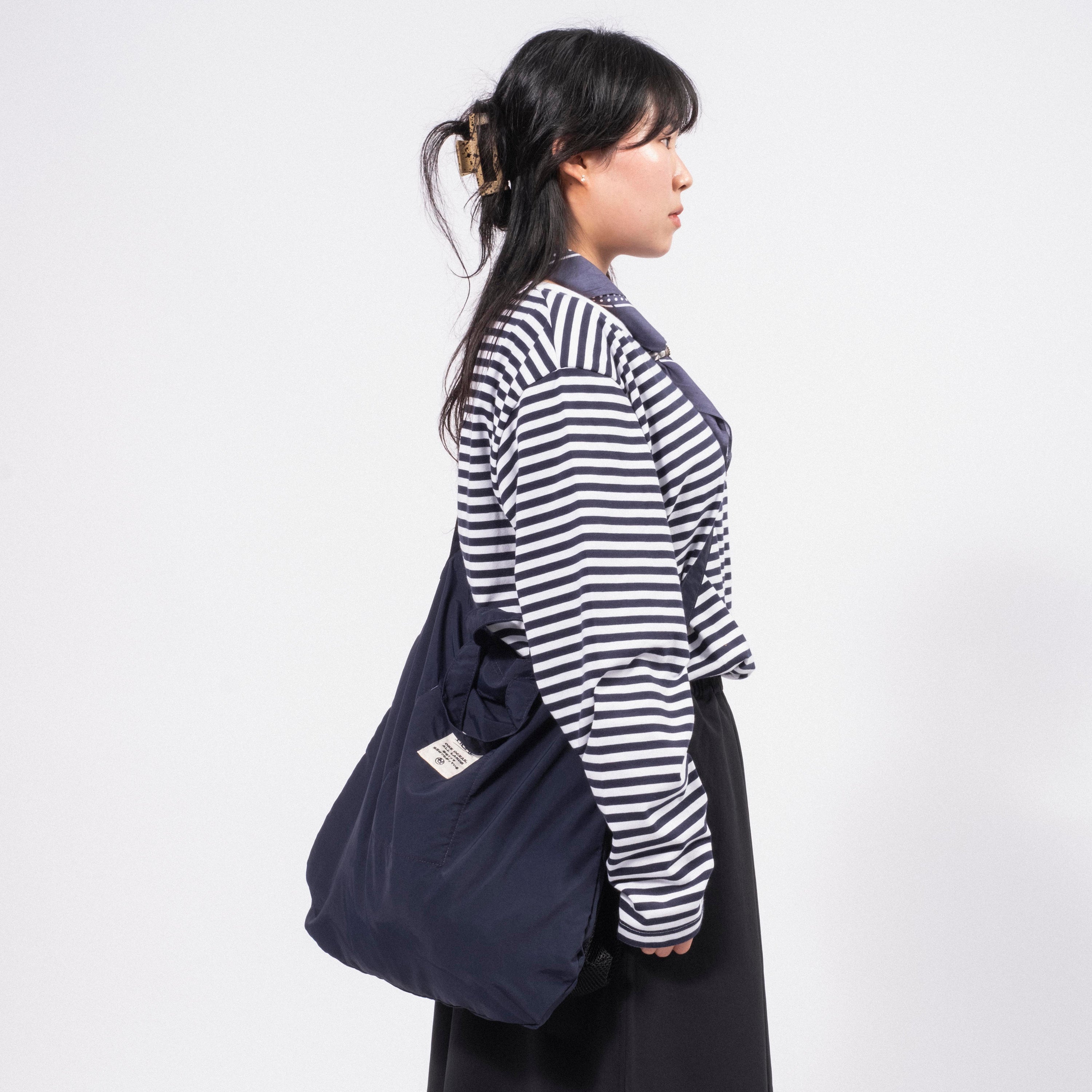 [NANAMICA] OOAL TOTE BAG _ NAVY