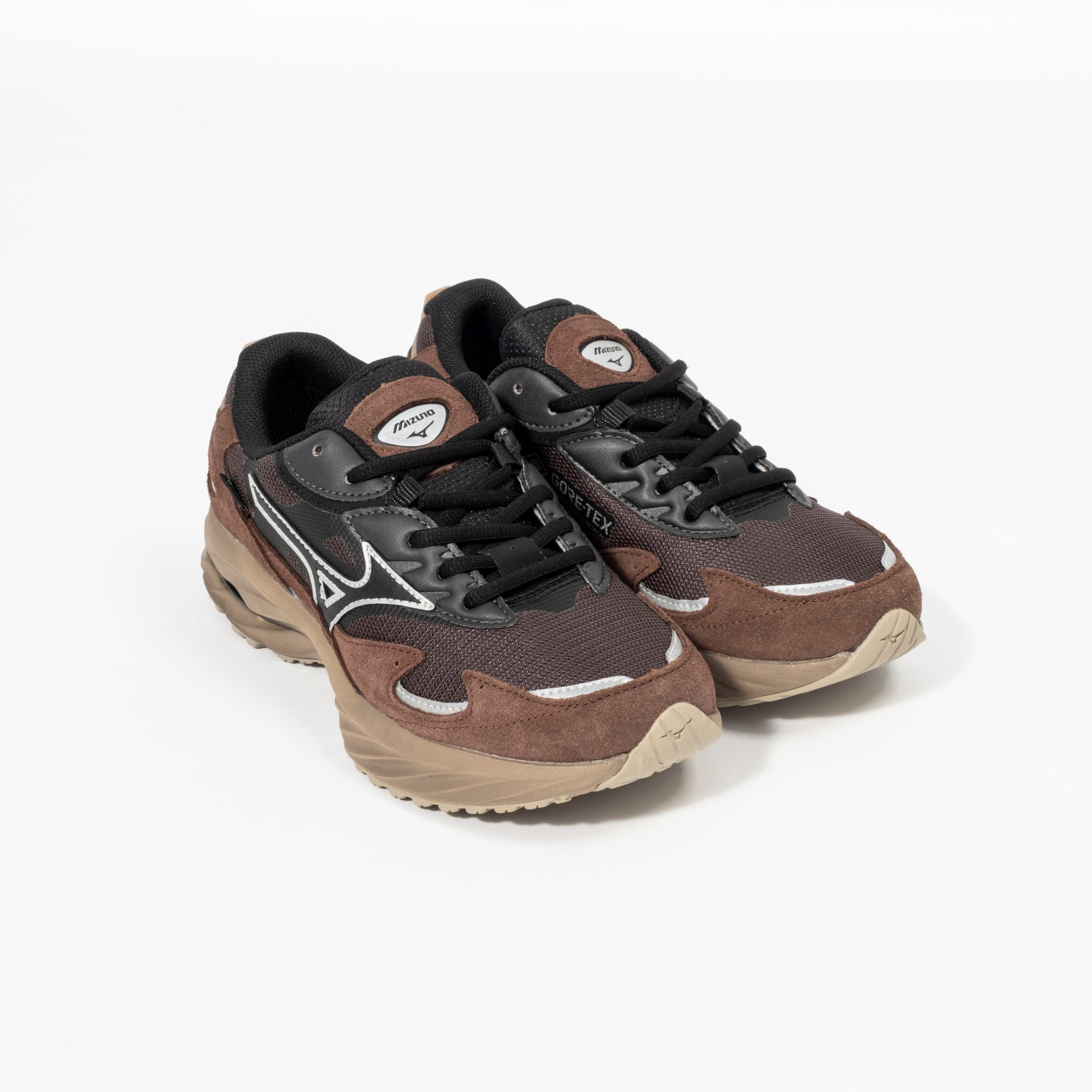 [MIZUNO] WAVE RIDER β GTX _ BLACK SAND/BLACK/CHICORY COFFEE
