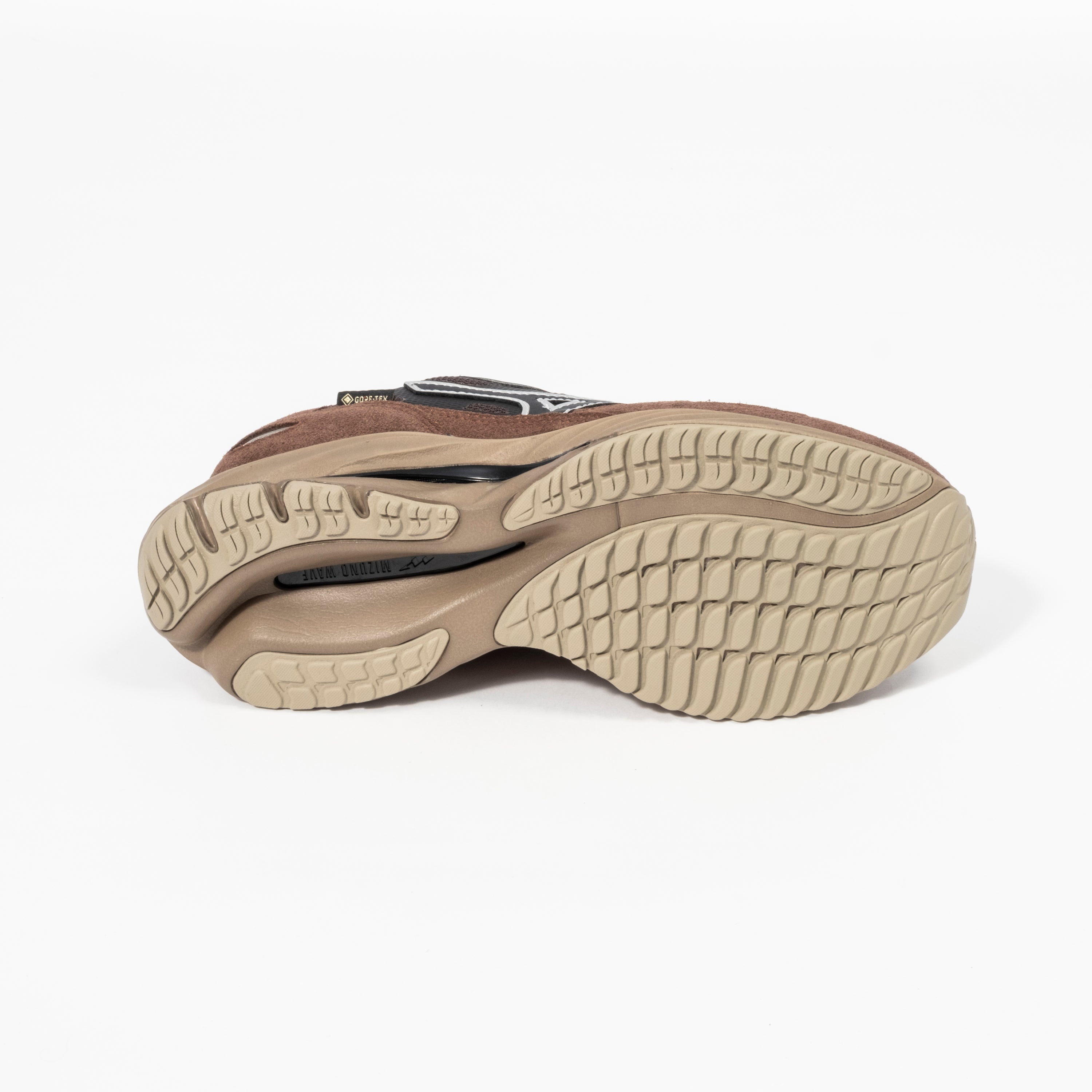 MIZUNO] WAVE RIDER β GTX _ BLACK SAND/BLACK/CHICORY COFFEE