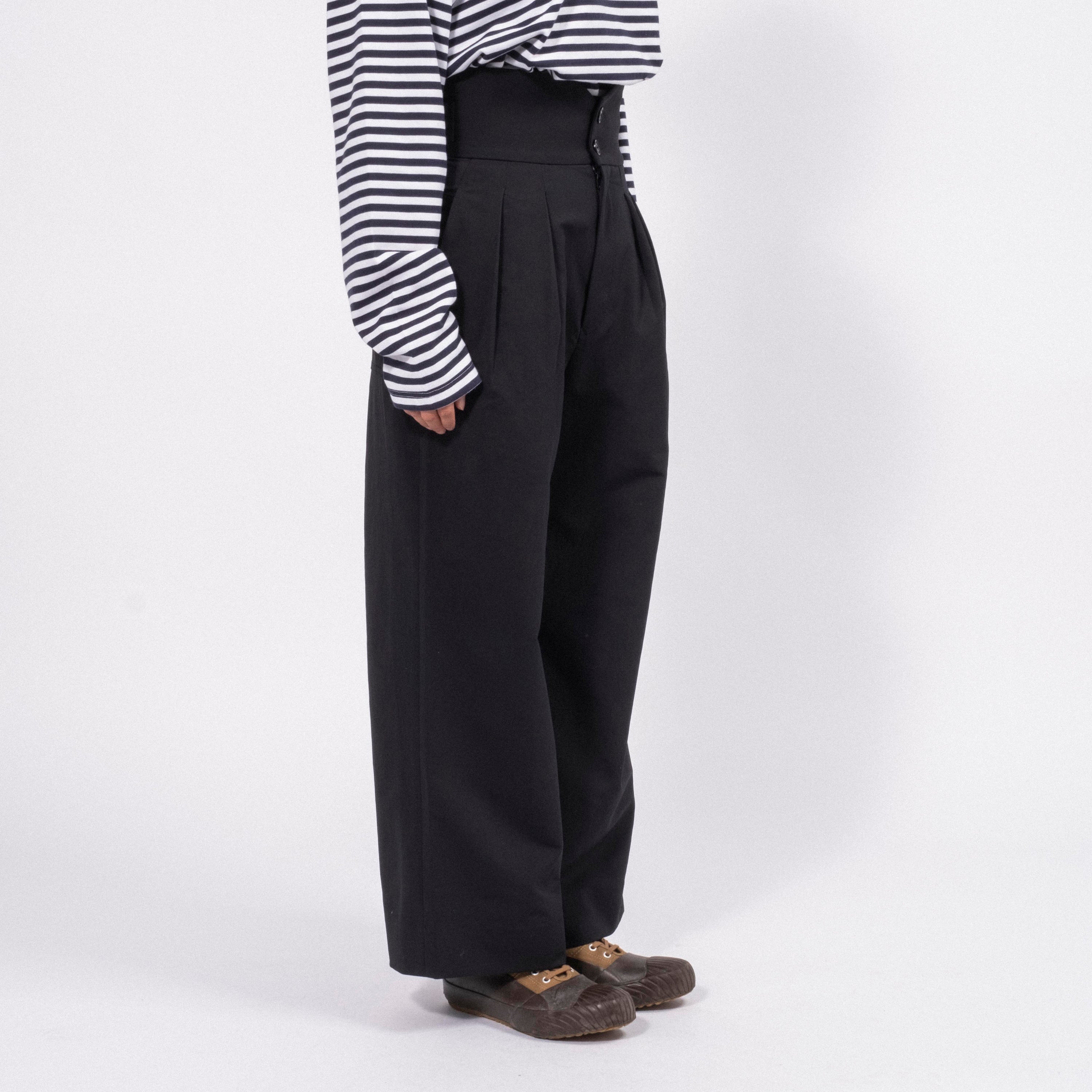 [NANAMICA] ALPHADRY UTILITY PANTS _ BLACK