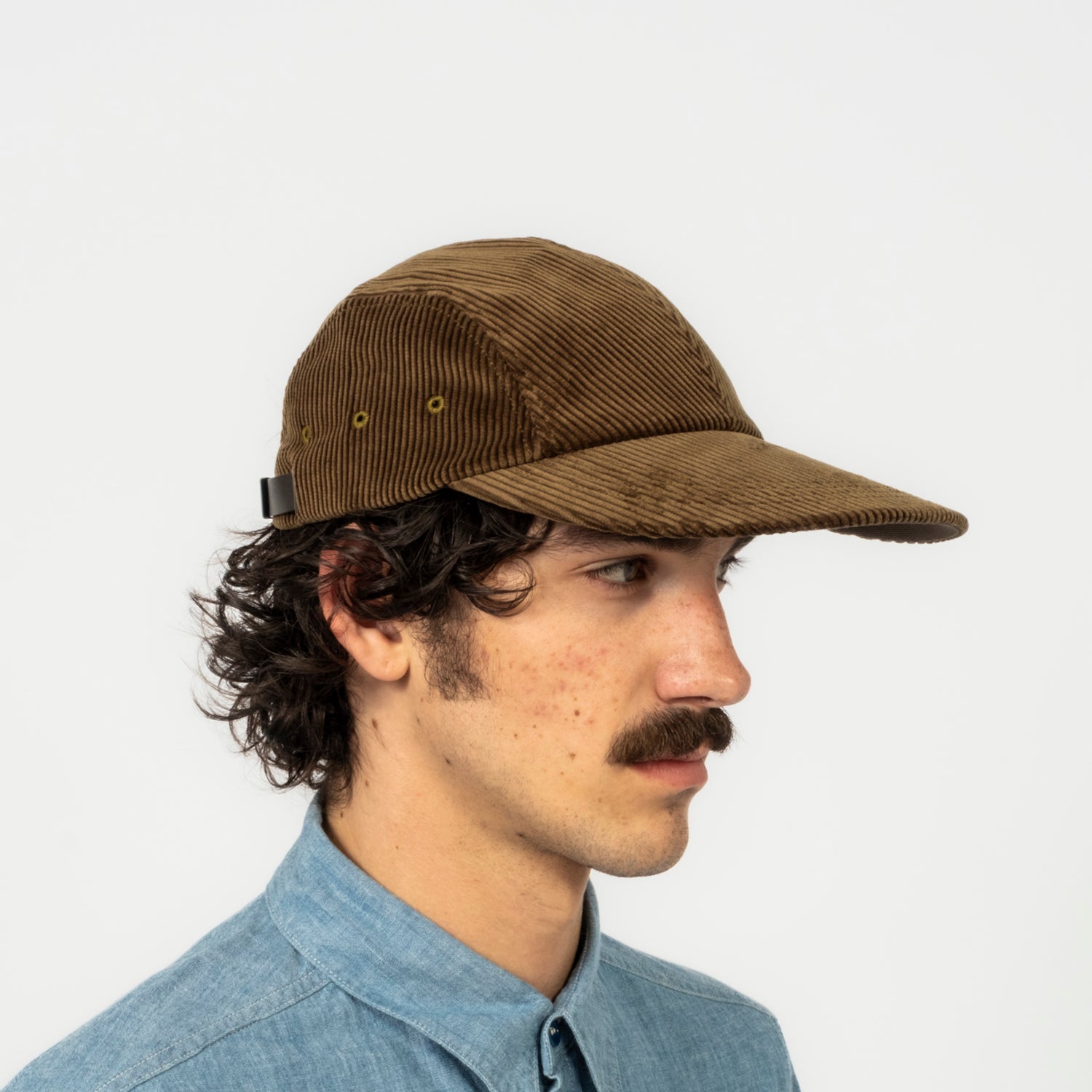 [NIGEL CABOURN] LOW CAP 8W CORDUROY _ DARK BROWN