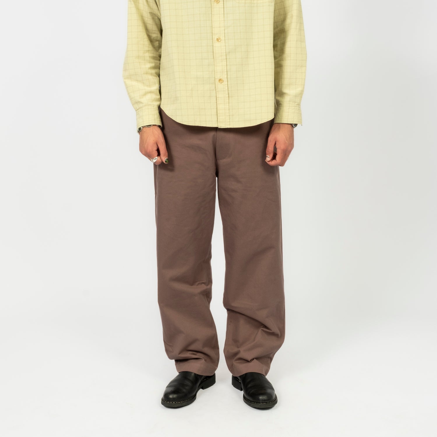 [COLLECT PIECES] CP CHINO PANTS _ RED BEAN