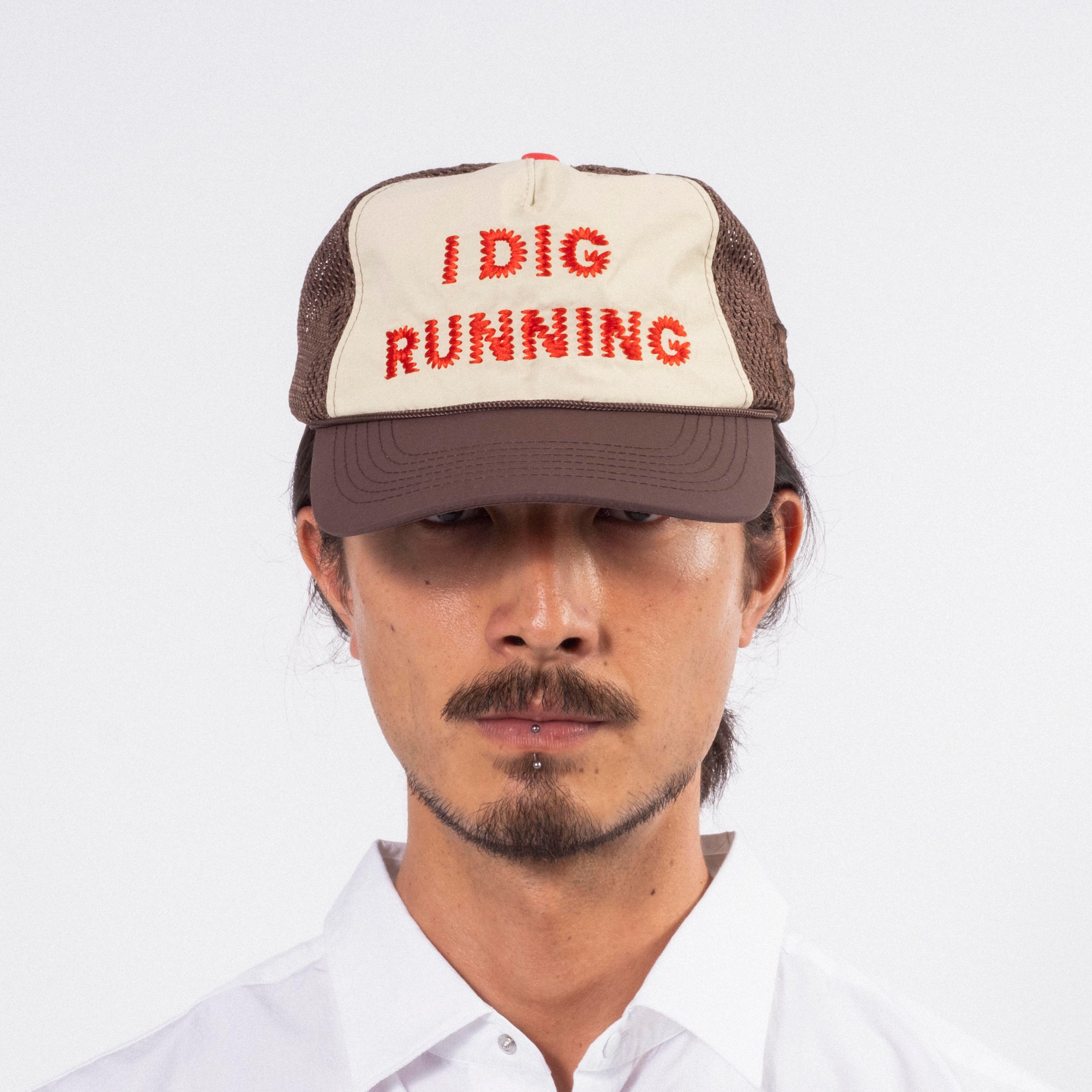 [ALEX ZONO] I DIG RUNNING HAT _ OG COLOUR EAY