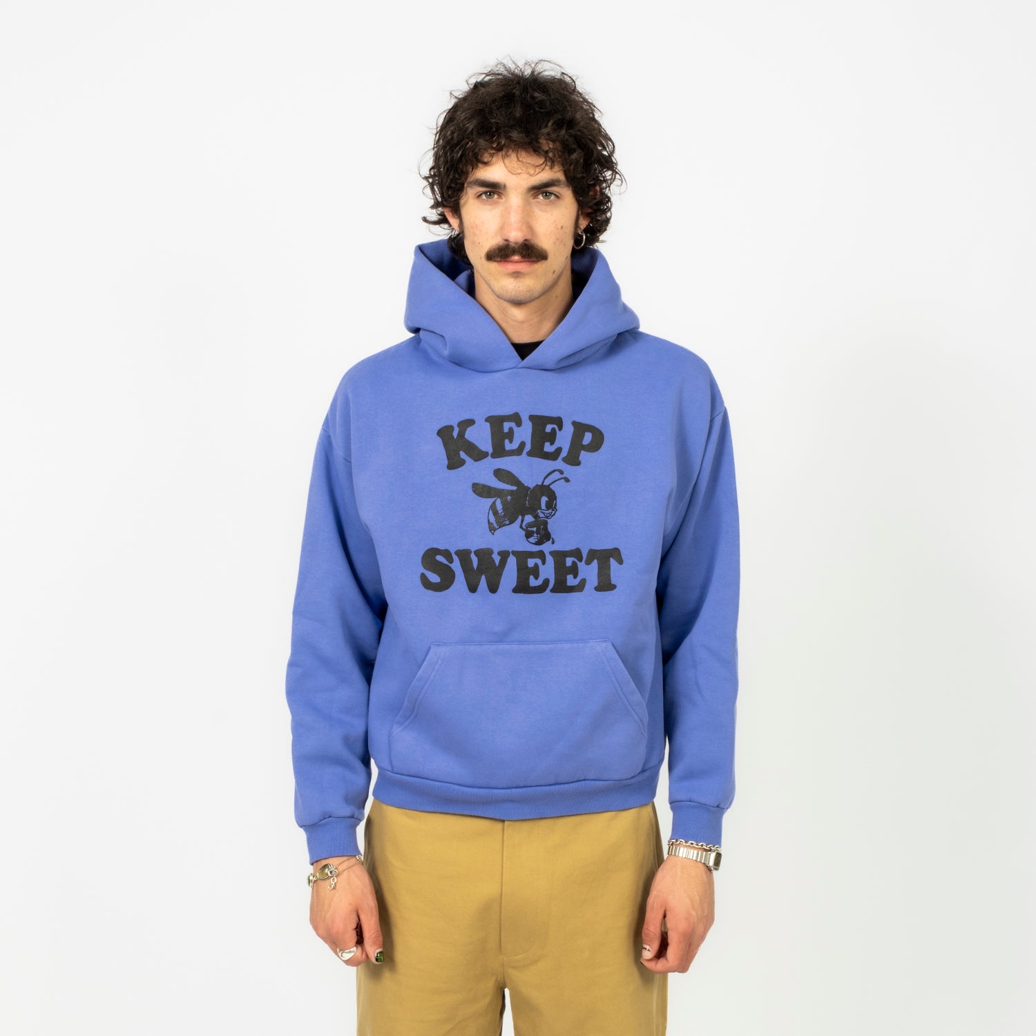[COLLECT PIECES] KEEP SWEET HOODIE _ PURPLE
