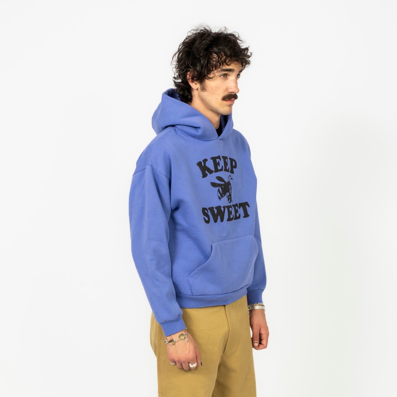 [COLLECT PIECES] KEEP SWEET HOODIE _ PURPLE