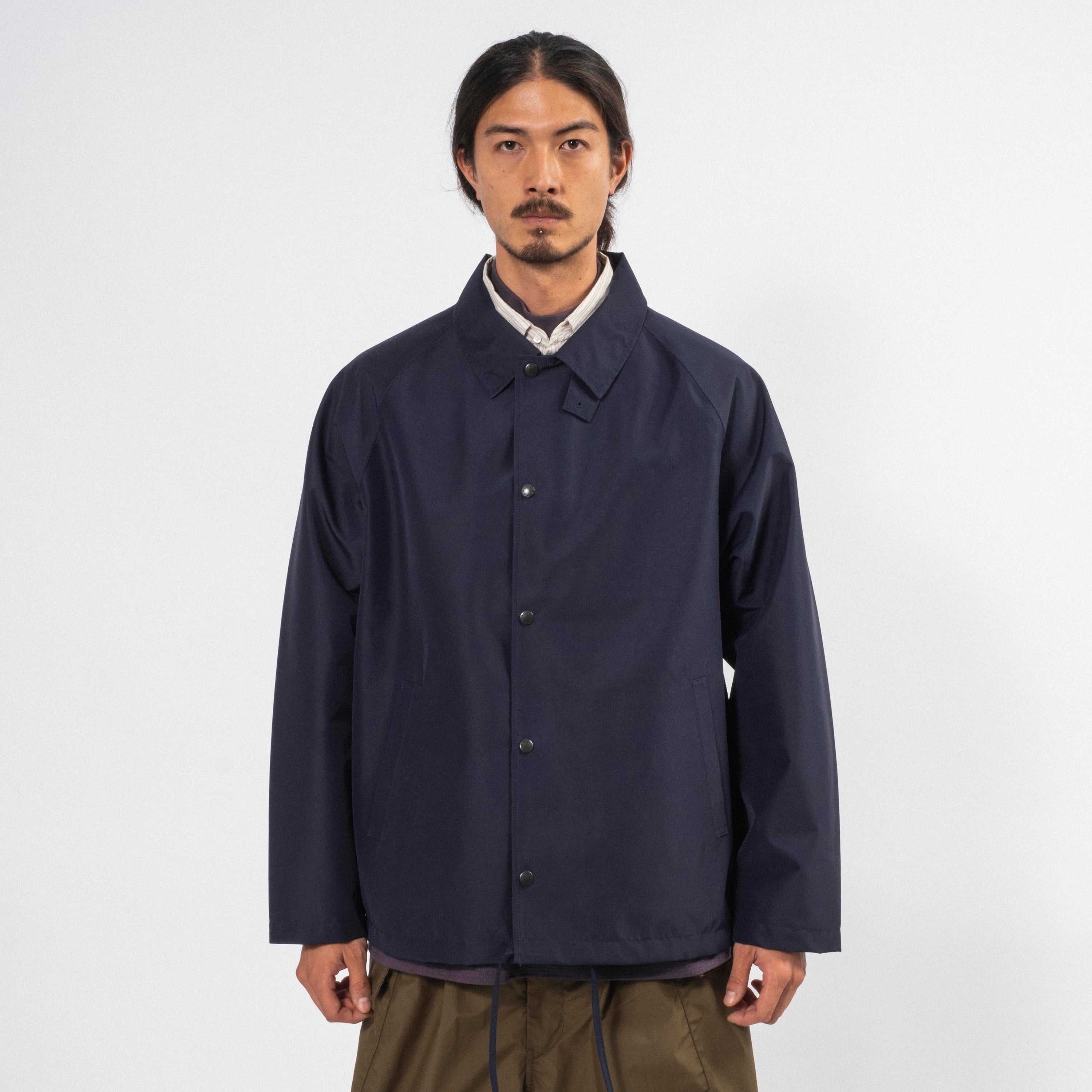 [NANAMICA] 2L GORE・TEX COACH JACKET _ NAVY