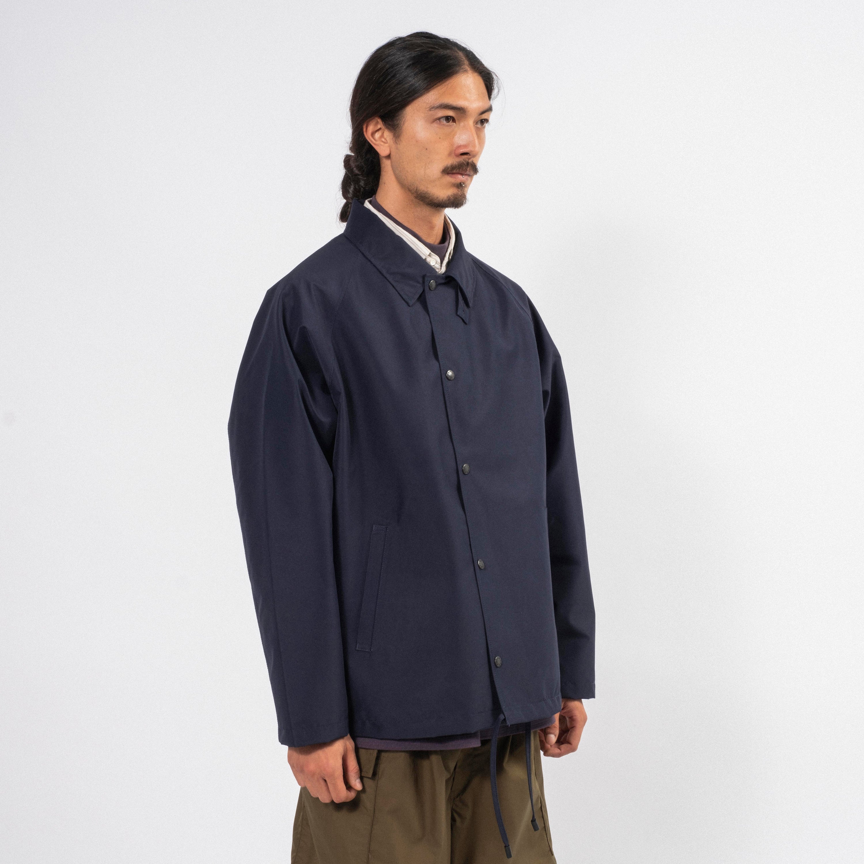 [NANAMICA] 2L GORE・TEX COACH JACKET _ NAVY