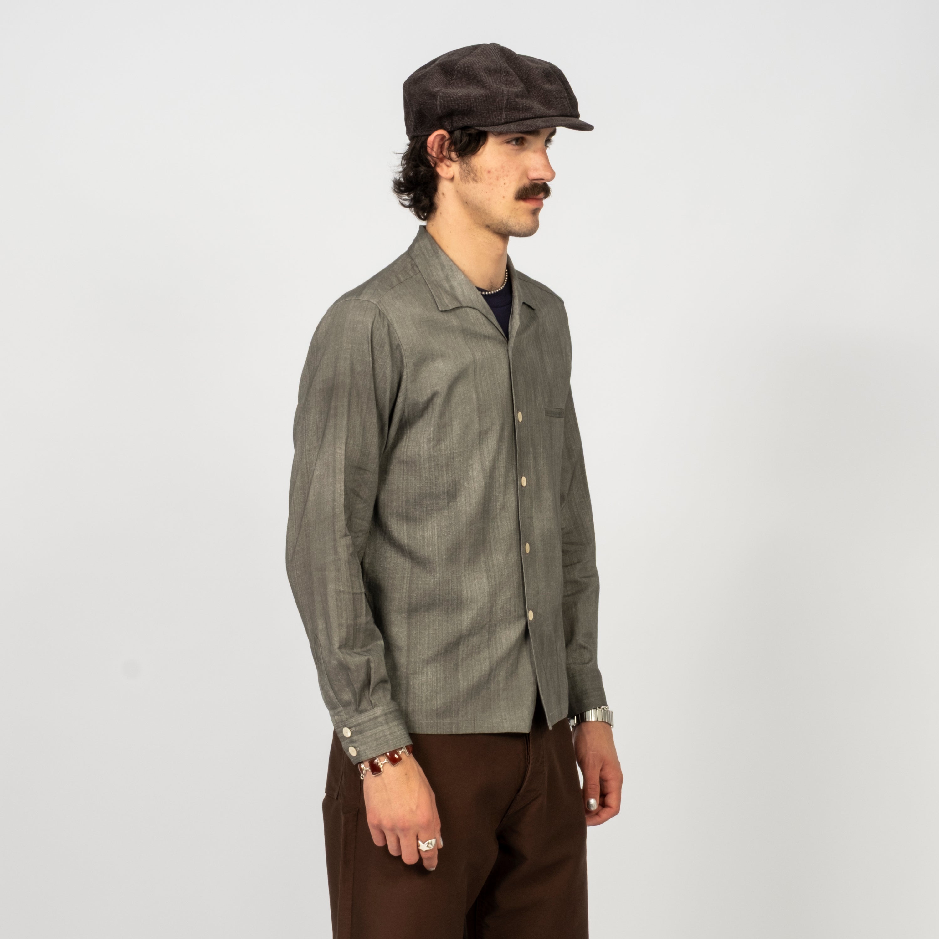 [T.T] LOT.108 50S ITALIAN COLLAR SHIRT _ HAND DRAWN SUMI