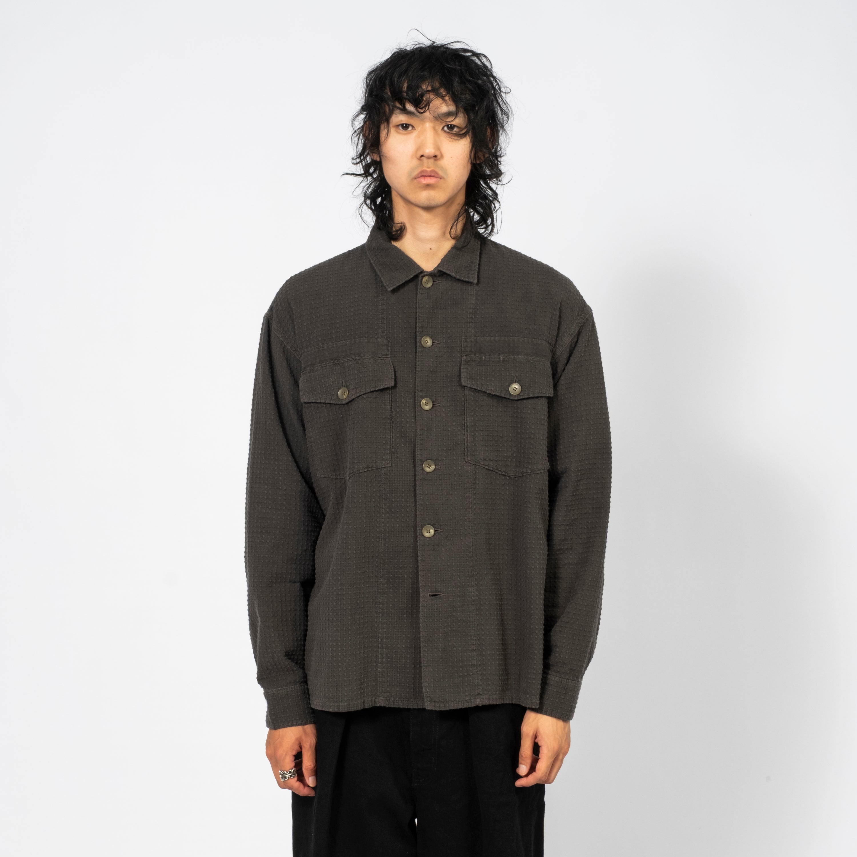 [INNAT] UTILITY SHIRT _ SUMIKURO