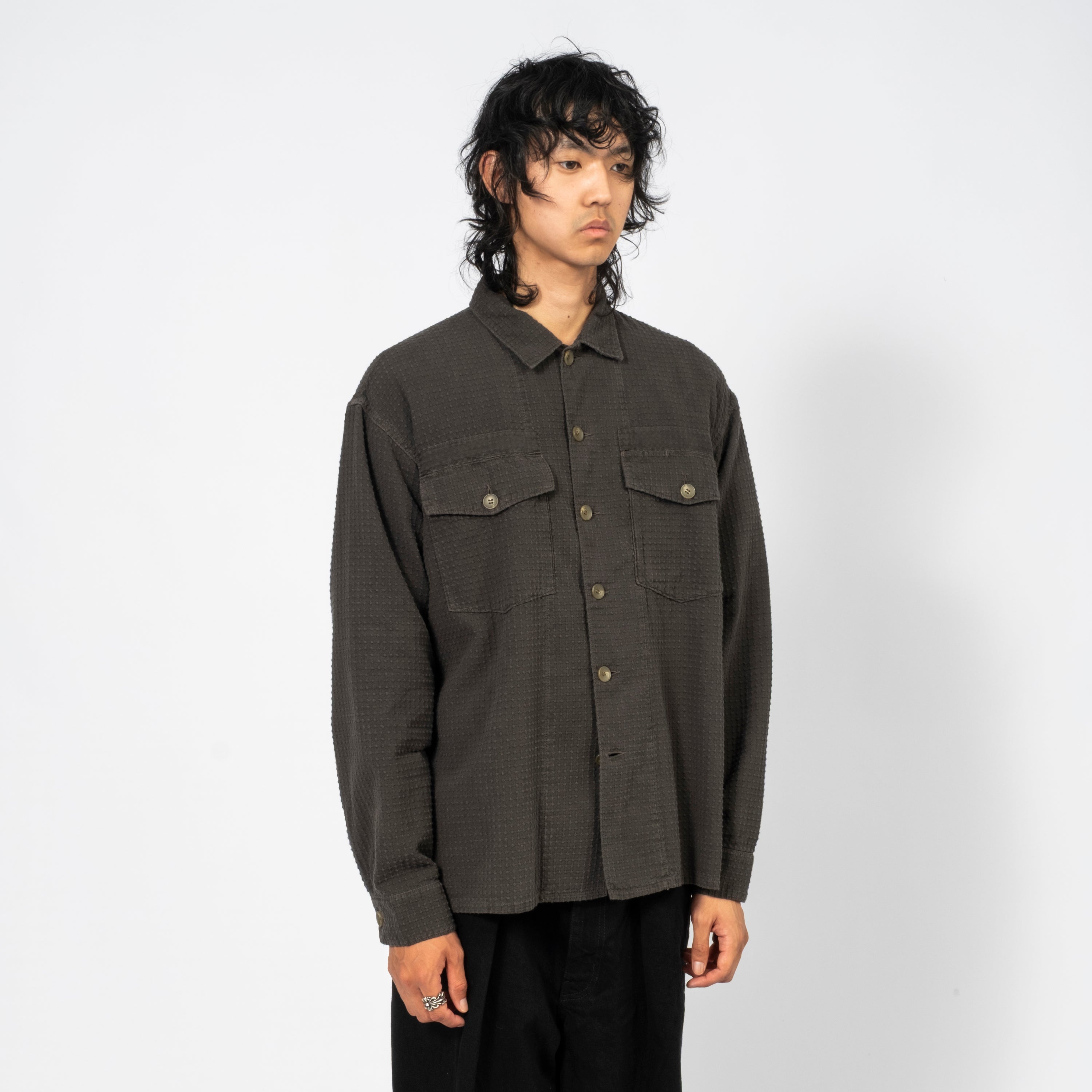 [INNAT] UTILITY SHIRT _ SUMIKURO